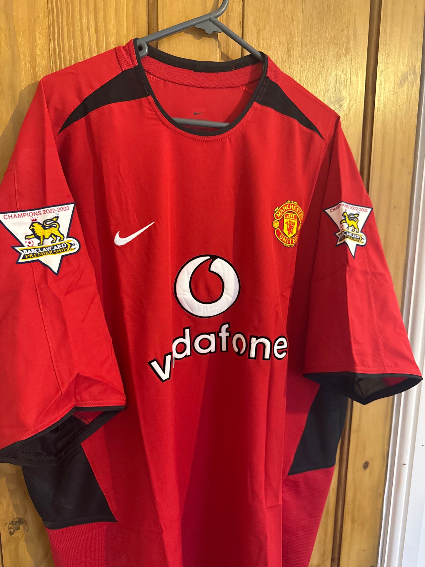 Manchester United Football Shirt - 2002 / 2003 / 2004 - Home - XXL - #10 Ruud van Nistelrooy