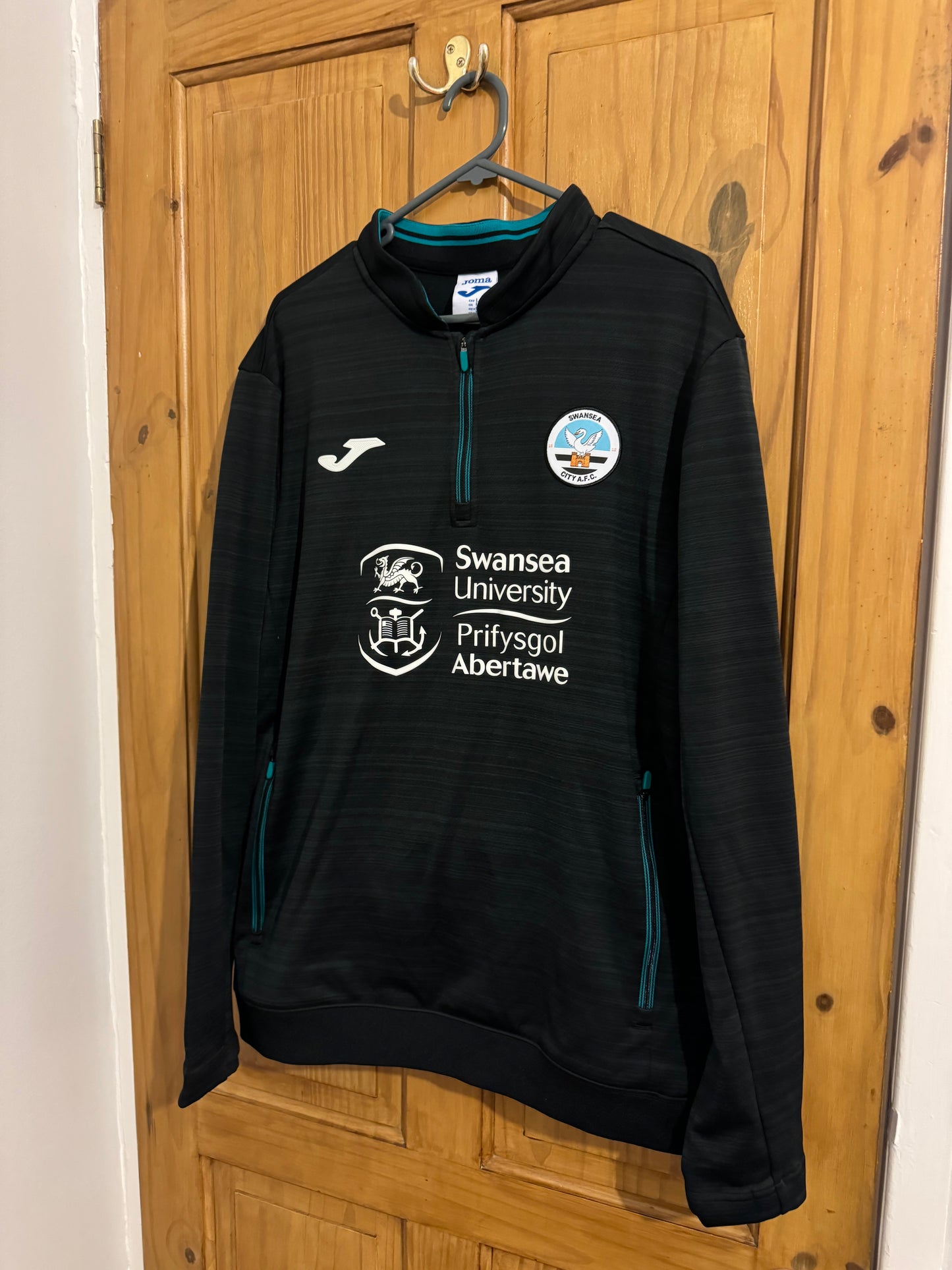 Swansea City Football Shirt - 2020 / 2021 / 2022 - Training 1/4 Zip - Large