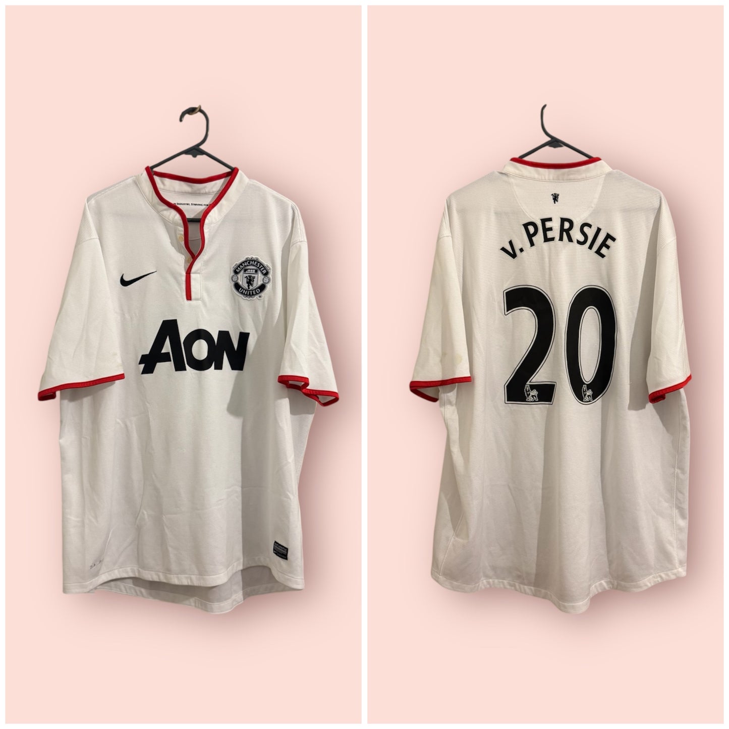 Manchester United Football Shirt - 2012 / 2013 - Away - XXL - #20 van Persie