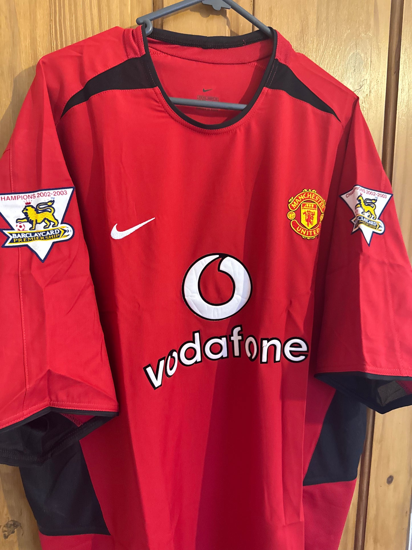 Manchester United Football Shirt - 2002 / 2003 / 2004 - Home - XXL - #10 Ruud van Nistelrooy
