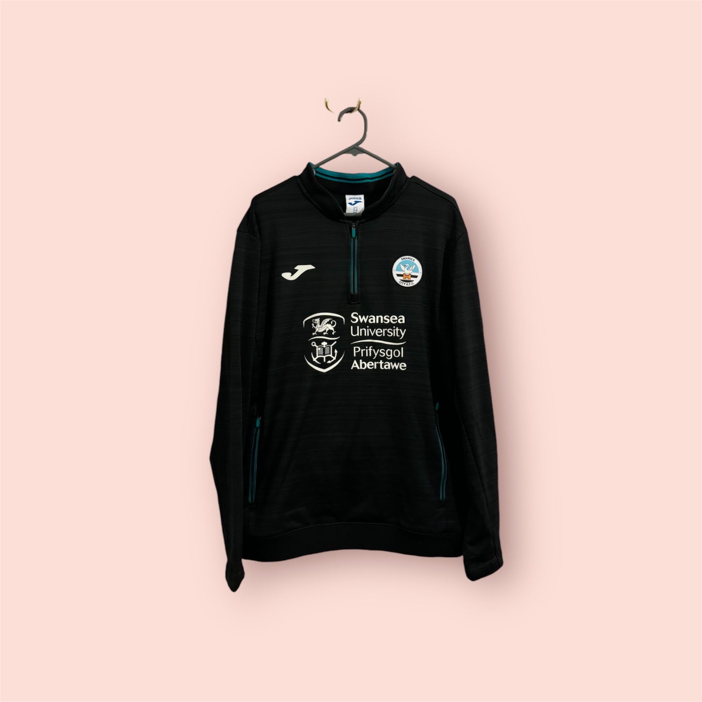 Swansea City Football Shirt - 2020 / 2021 / 2022 - Training 1/4 Zip - Large