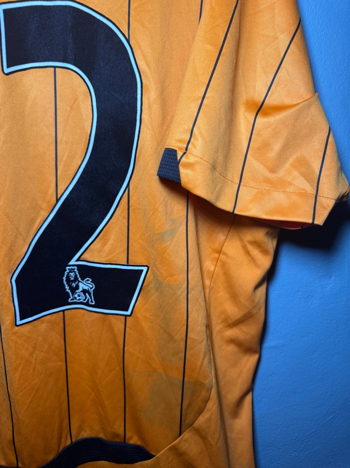 Hull City Football Shirt - 2009 / 2010 - Home - Large - #22