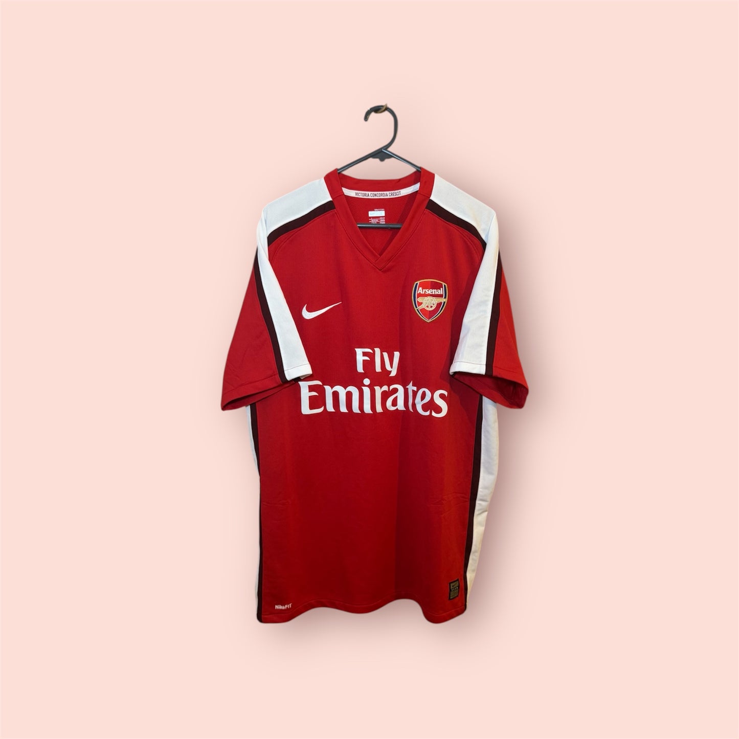 Arsenal Football Shirt - 2008 / 2009 - Home - Large - #10 William Gallas