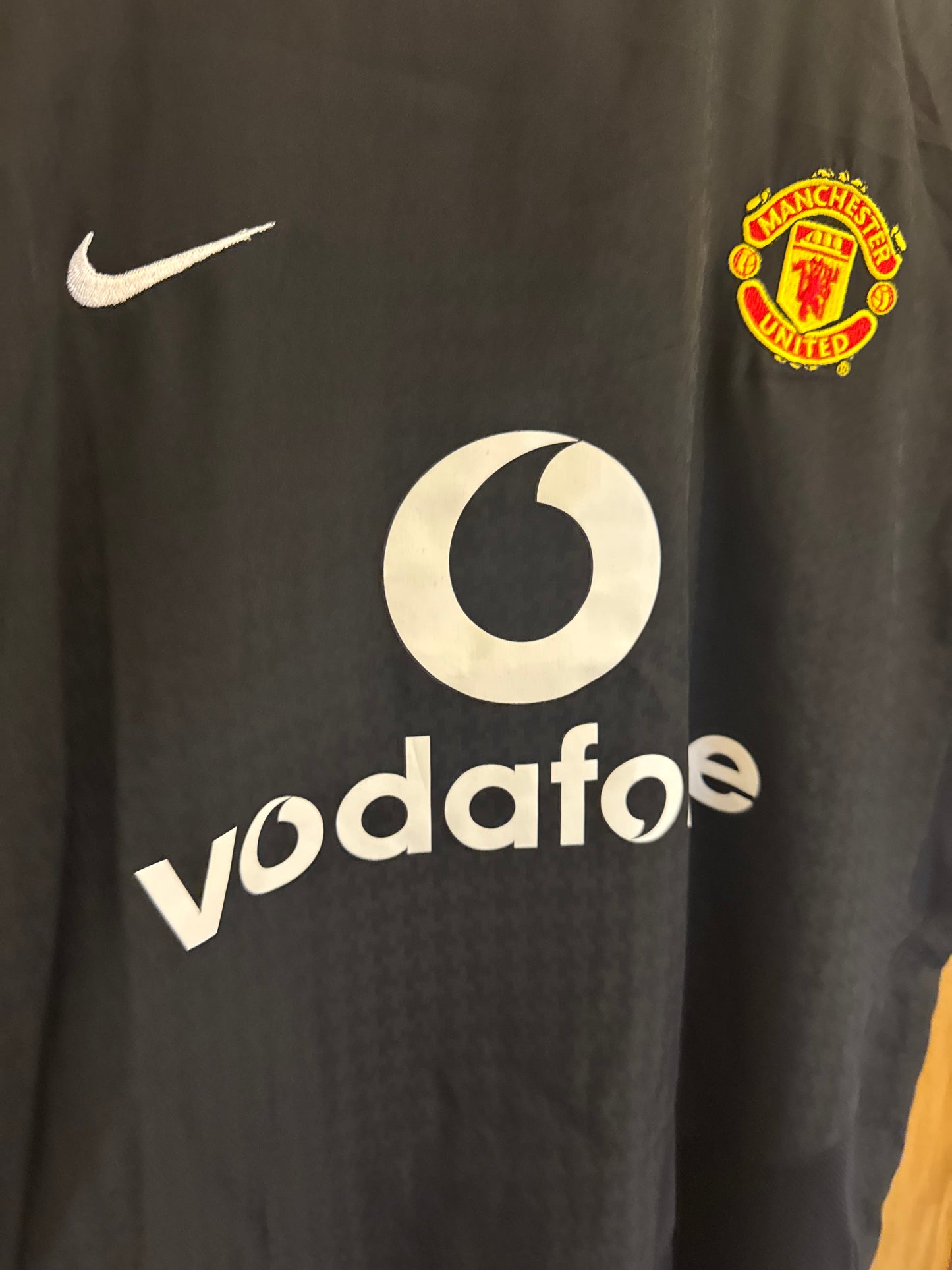 Manchester United Football Shirt - 2003 / 2004 - Away - Medium - #9 Louis Saha