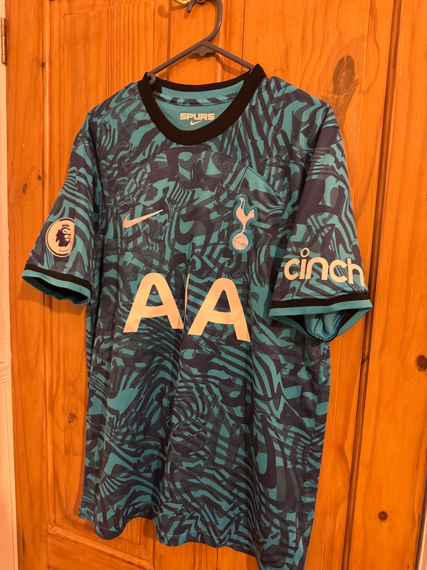 Tottenham Hotspur Football Shirt - 2022 / 2023 - Third - Large - #7 Son