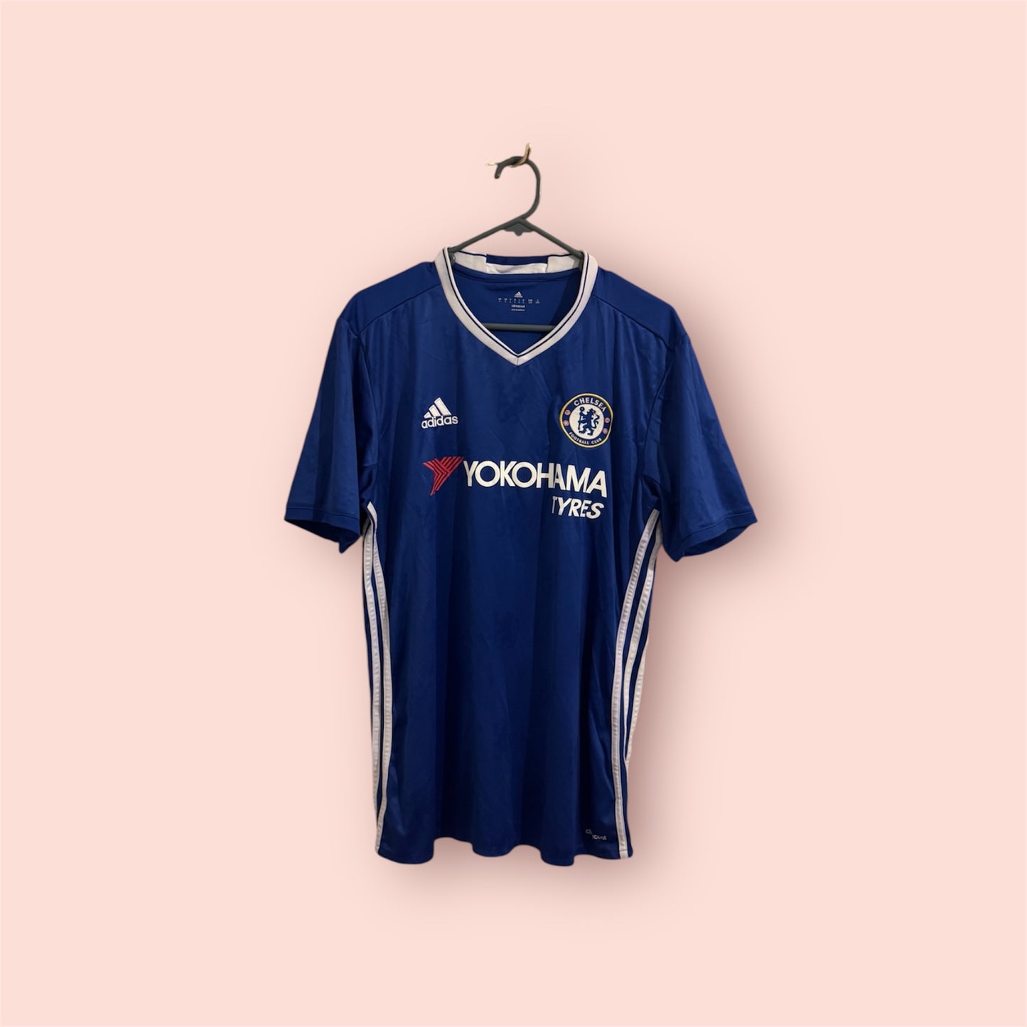 Chelsea Football Shirt - 2016 / 2017 - Home - Large - #10 Eden Hazard