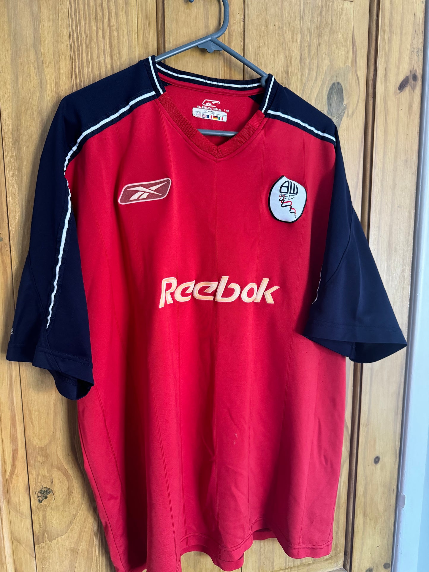 Bolton Wanderers Football Shirt - 2003 / 2004 - Away - XXL - #15 Rahdi Jaidi