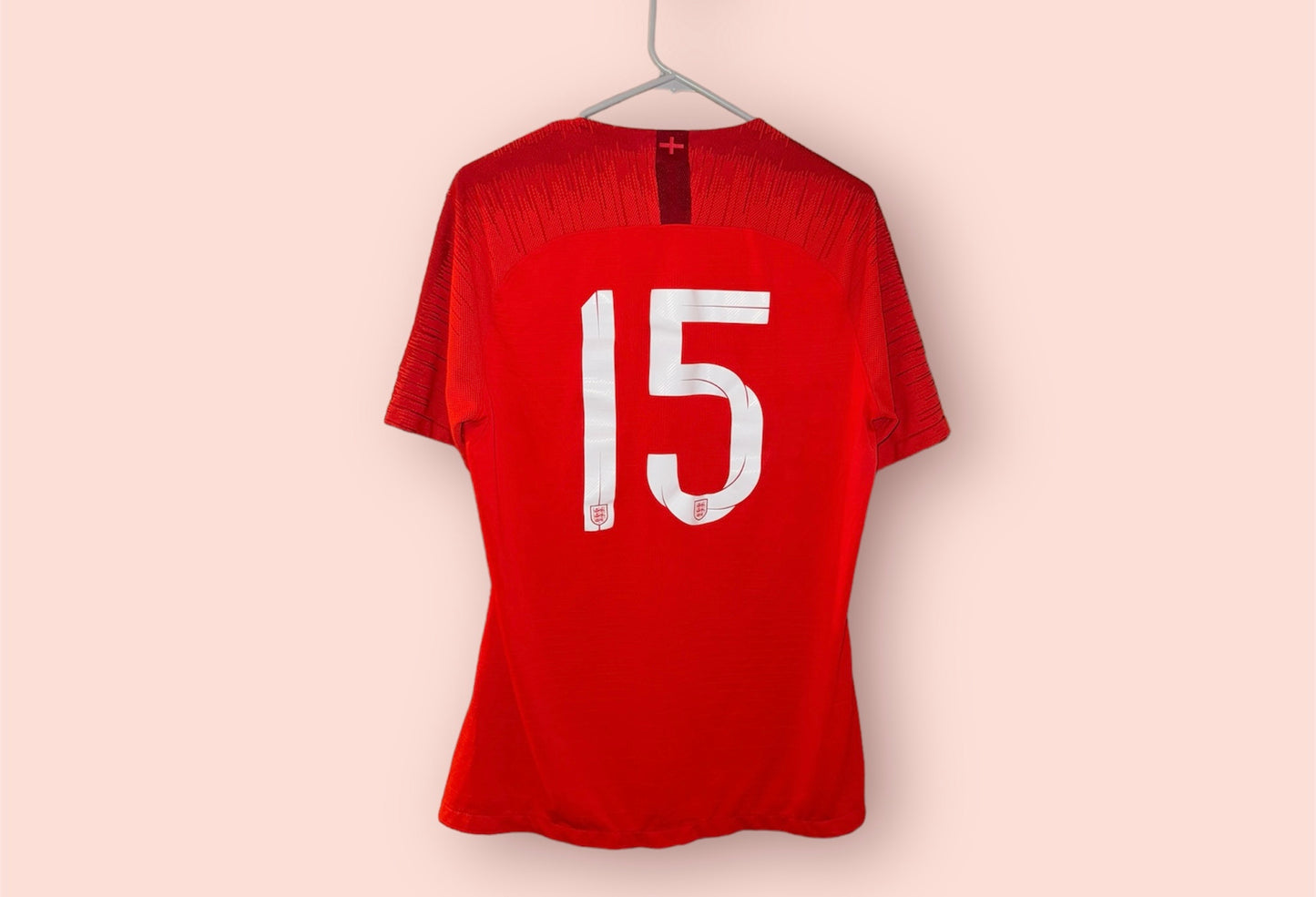 England Football Shirt - 2018 - Away - XL - #15 VaporKnit - Player Issue!