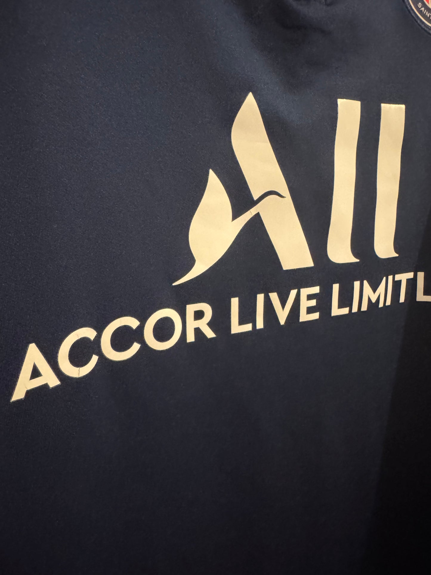 PSG Football Top - Paris Saint Germain - Nike 1/4 Zip - 2020 / 2021 - Medium