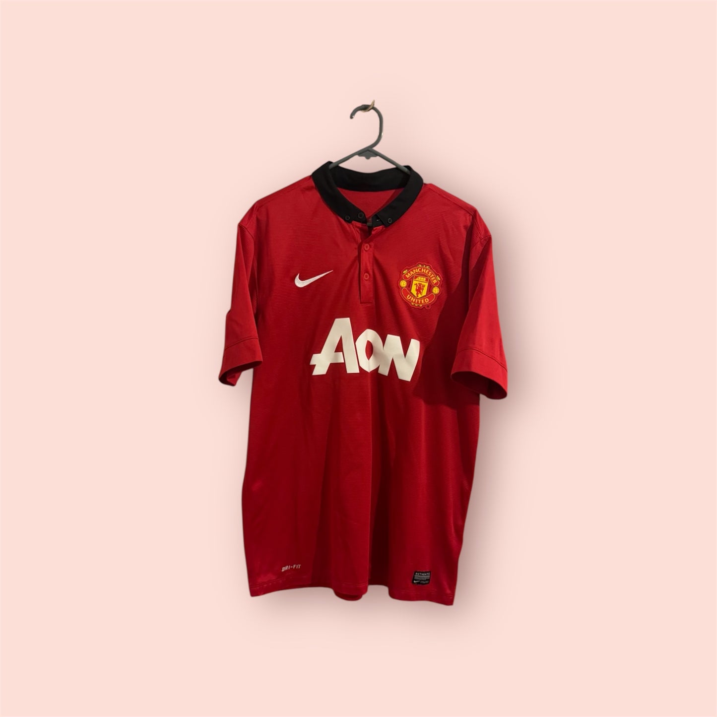Manchester United Football Shirt - 2013 / 2014 - Home - Large - #20 van Persie