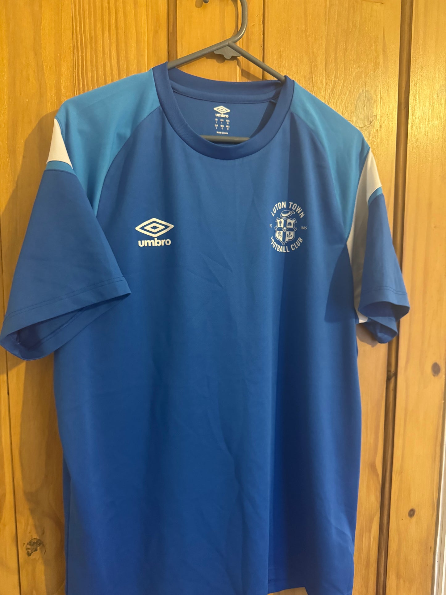 Luton Town Football Shirt - 2020 / 2021 / 2022 - Training Top - Large