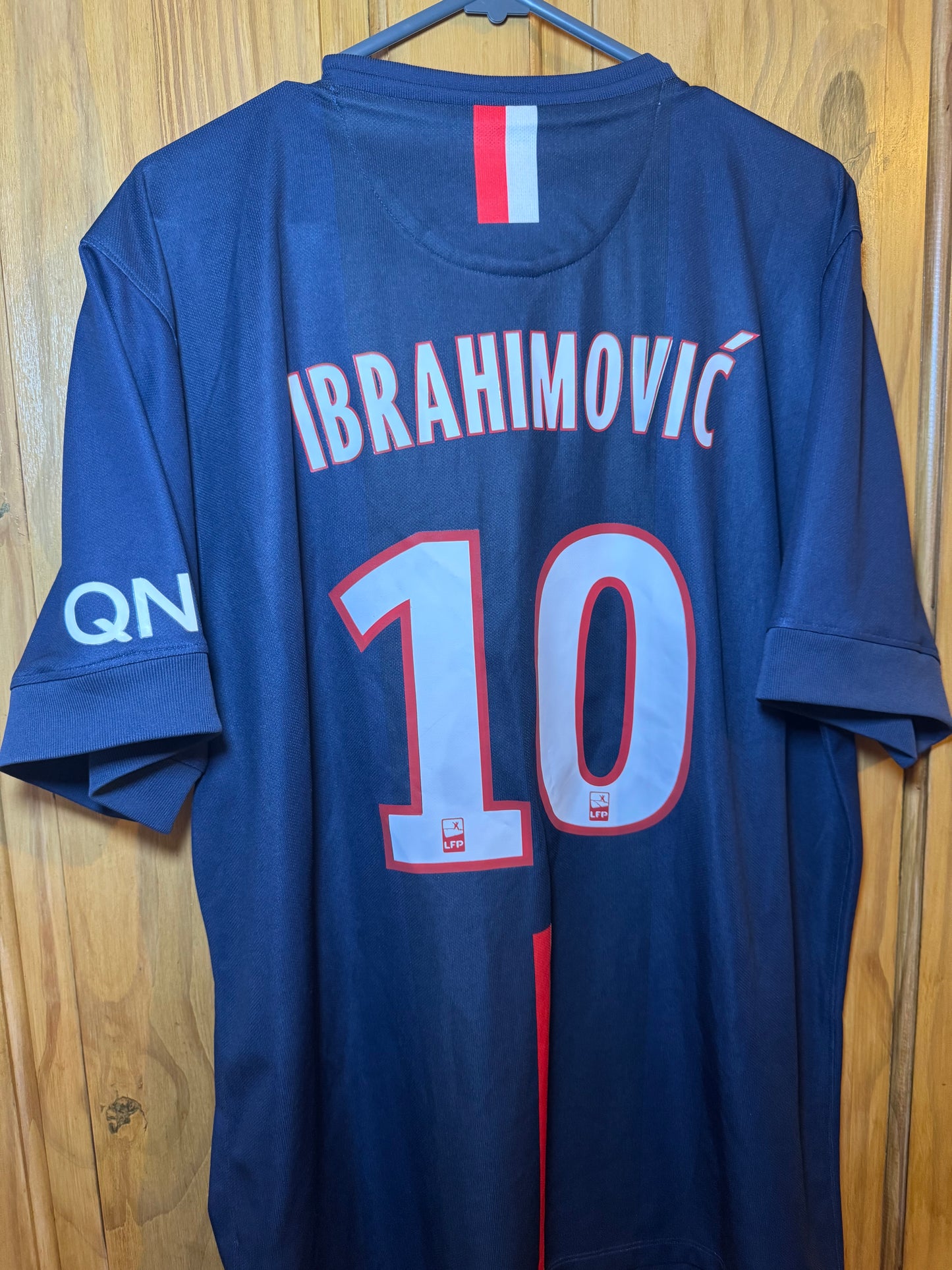 PSG Football Shirt - Paris Saint Germain - 2014 / 2015 - Home - XL - #10 Ibrahimovic