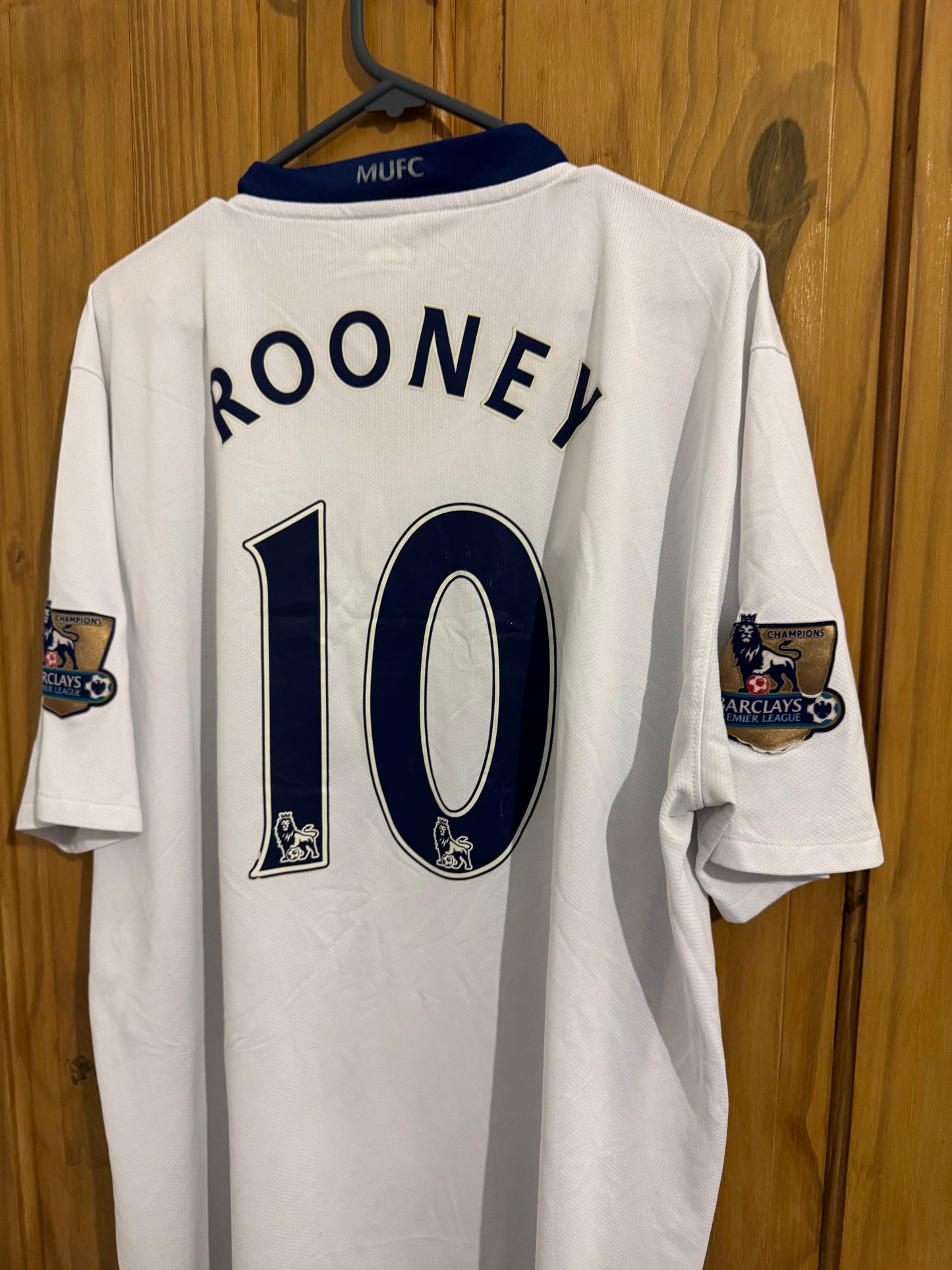 Manchester United Football Shirt - 2009 / 2010 - Third - XXL - #10 Wayne Rooney