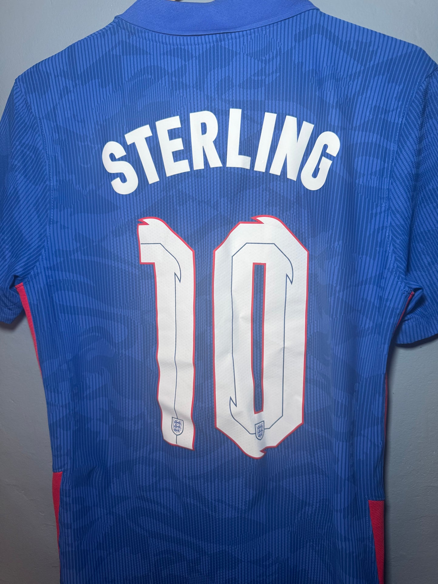 England Football Shirt - 2020 - Away - Small - Vaporknit - #10 Raheem Sterling