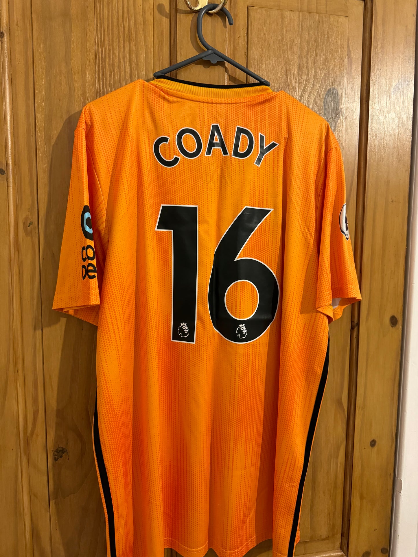 Wolverhampton Wanderers Football Shirt - 2019 / 2020 - Home - XL - #16 Conor Coady