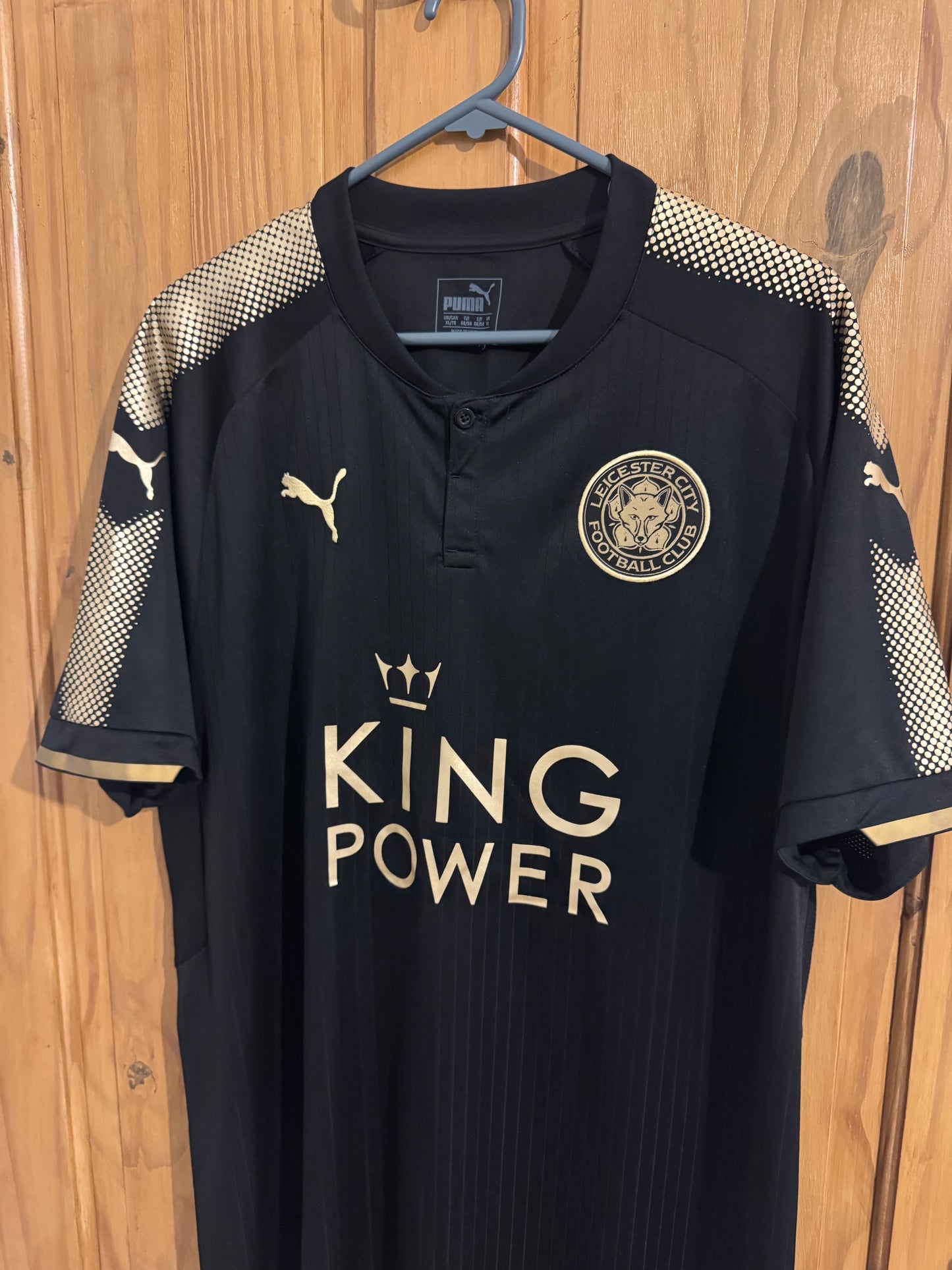 Leicester City Football Shirt - 2017 / 2018 - Away - XL - #9 Jamie Vardy