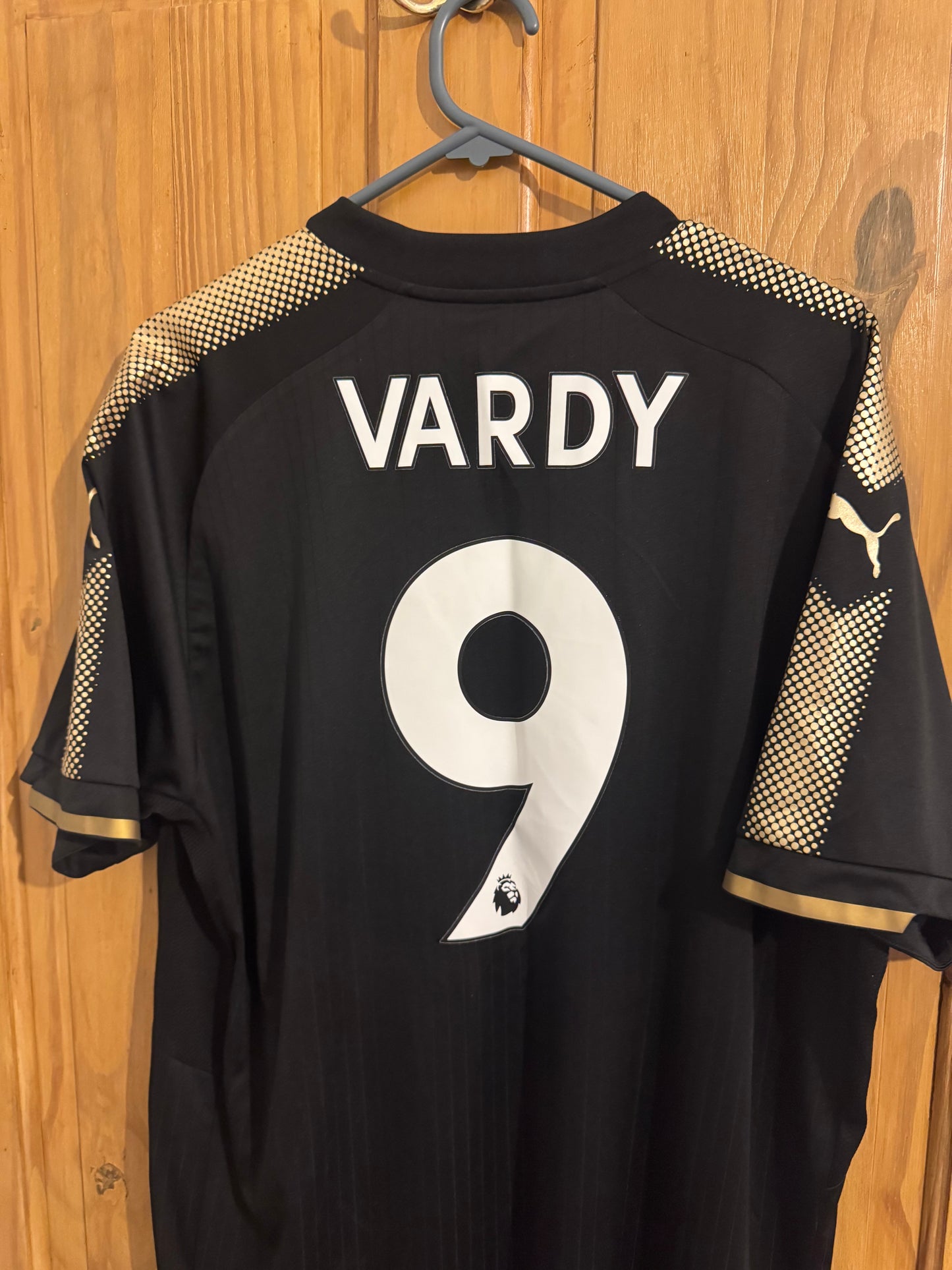 Leicester City Football Shirt - 2017 / 2018 - Away - XL - #9 Jamie Vardy