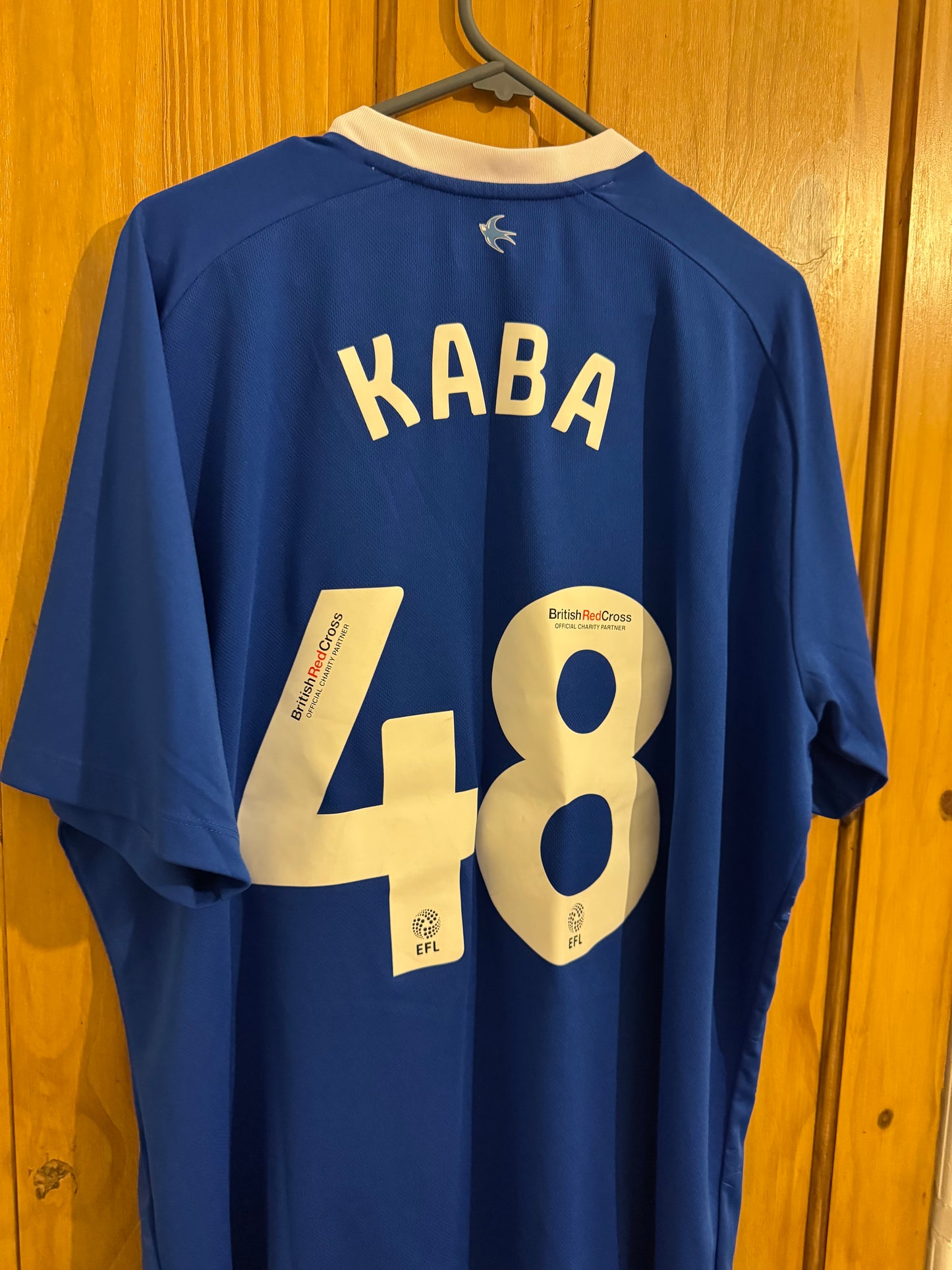 Cardiff City Football Shirt - 2022 / 2023 - Home - XXL - #48 Sory Kaba