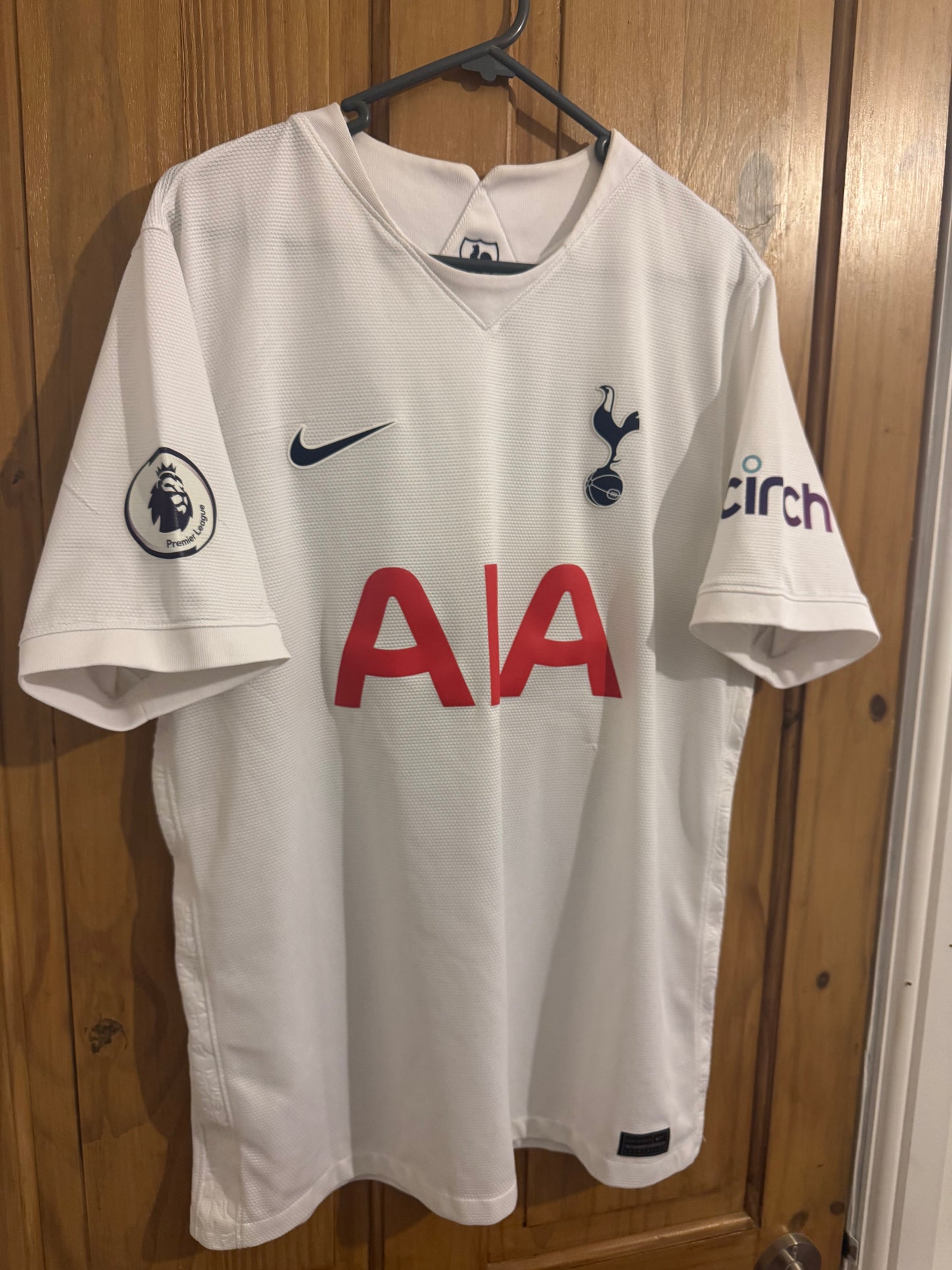Tottenham Hotspur Football Shirt - 2021 / 2022 - Home - Large - #5 Hojbjerg