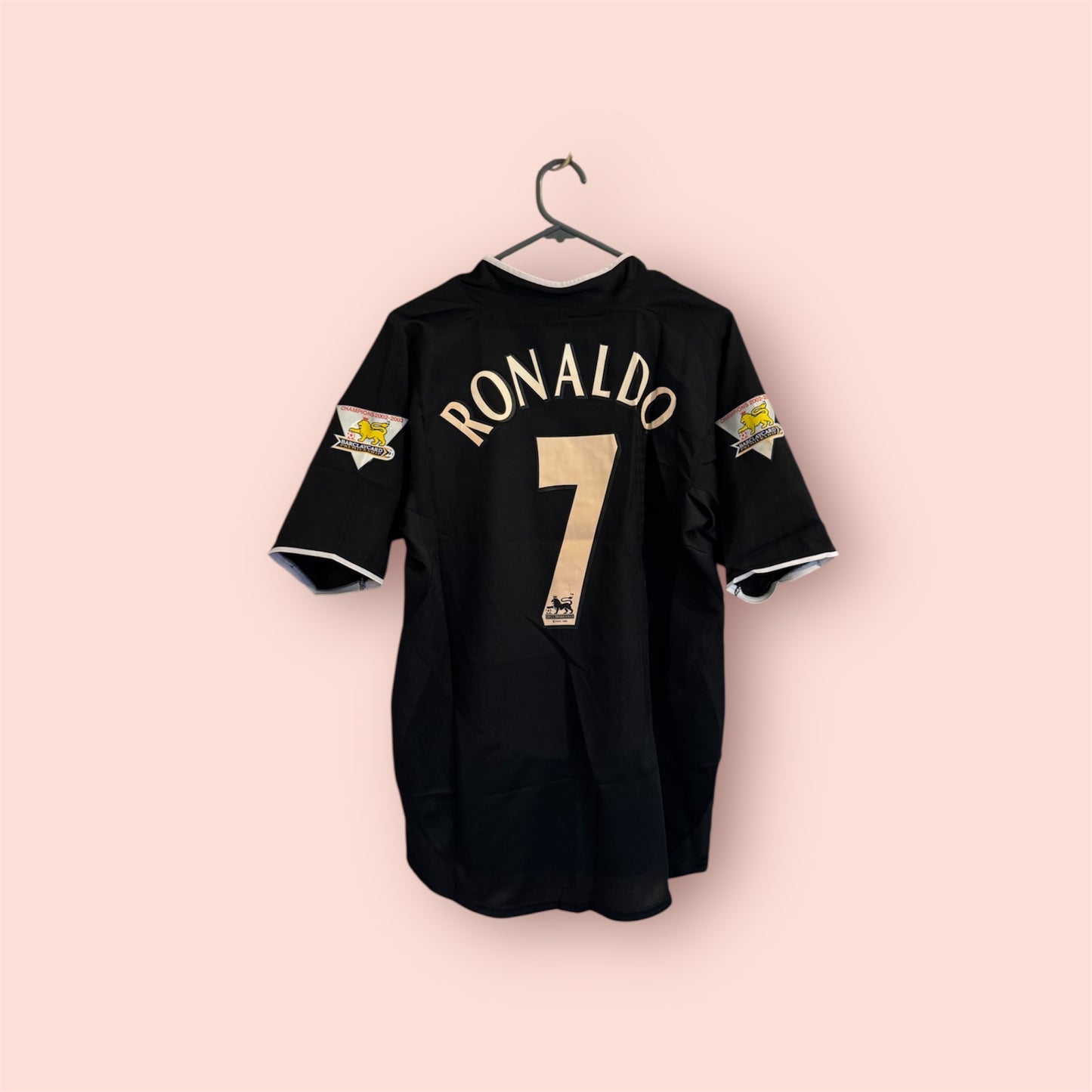 Manchester United Football Shirt - 2003 / 2004 - Away - Small - #7 Cristiano Ronaldo