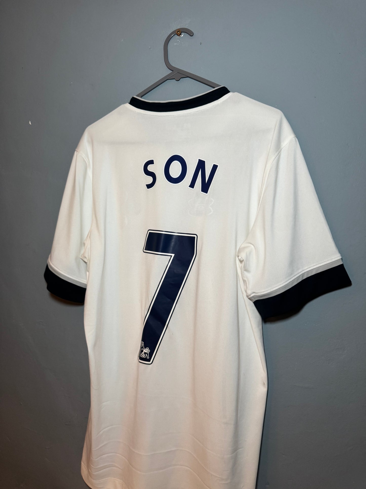 Tottenham Hotspur Football Shirt - 2015 / 2016 - Home - Medium - #7 Heung Min Son
