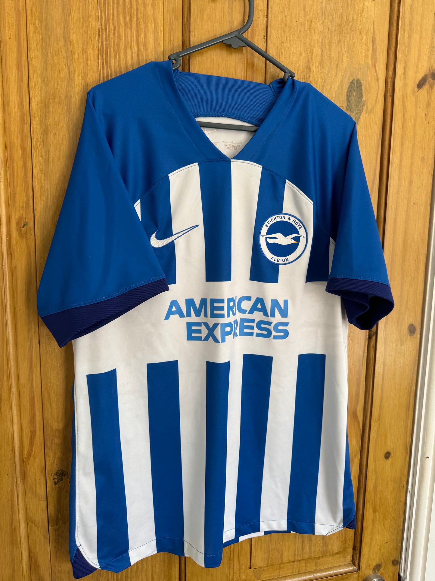 Brighton & Hove Albion Football Shirt - 2023 / 2024 - Home - Large