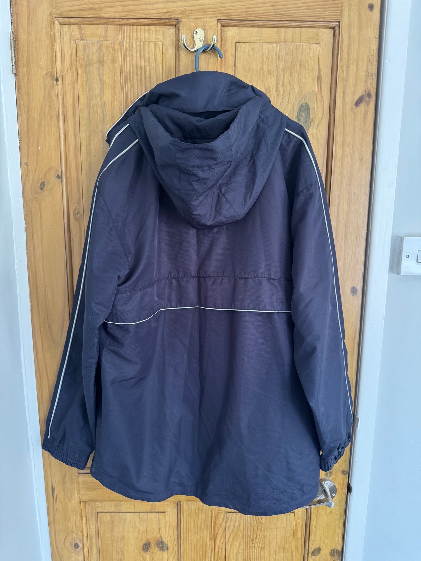 Luton Town Football Jacket - 2008 / 2009 / 2010 - Training Coat - Large - Rare