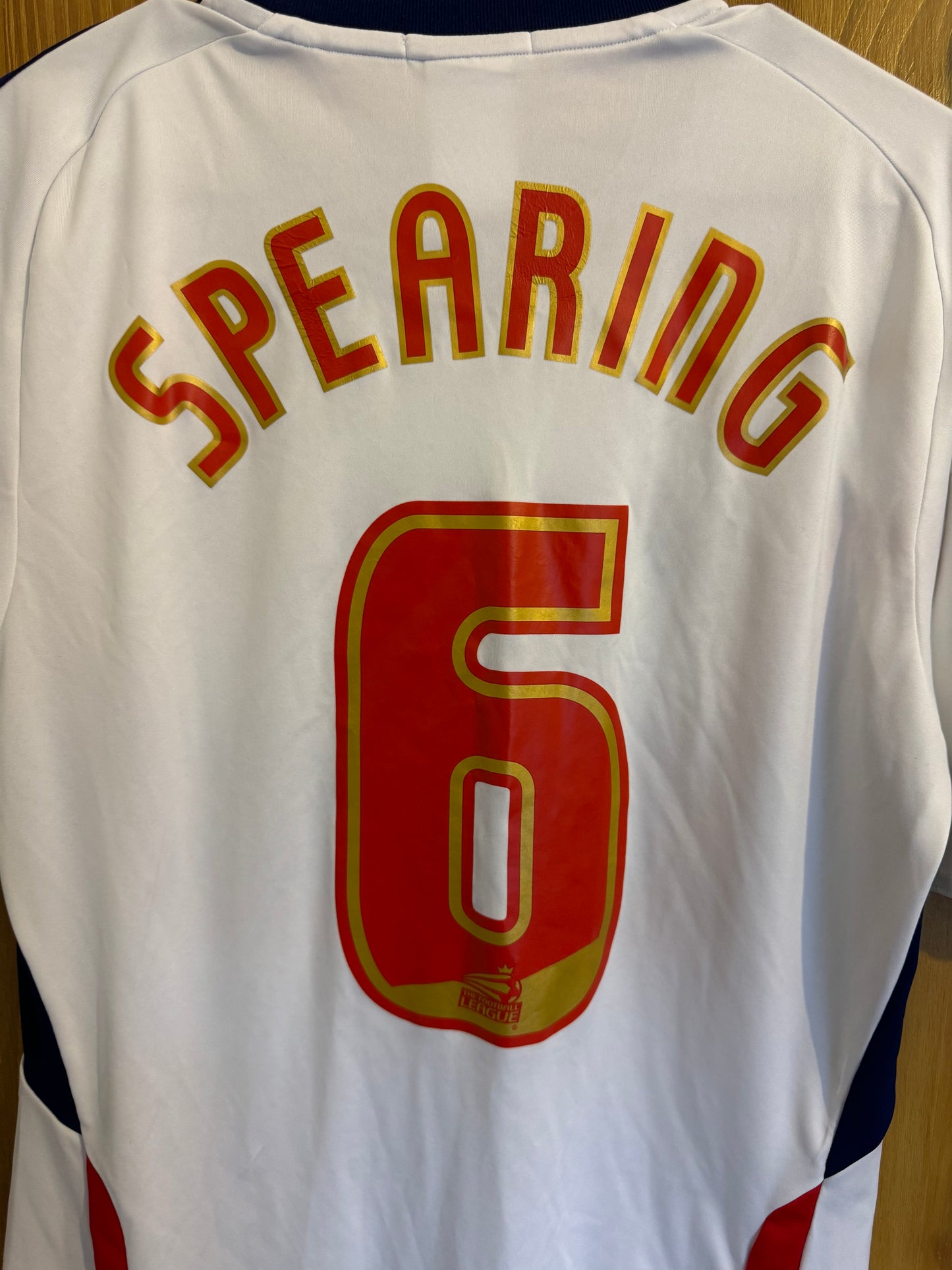 Bolton Wanderers Football Shirt - 2012 / 2013 - Home - Small - #6 Jay Spearing