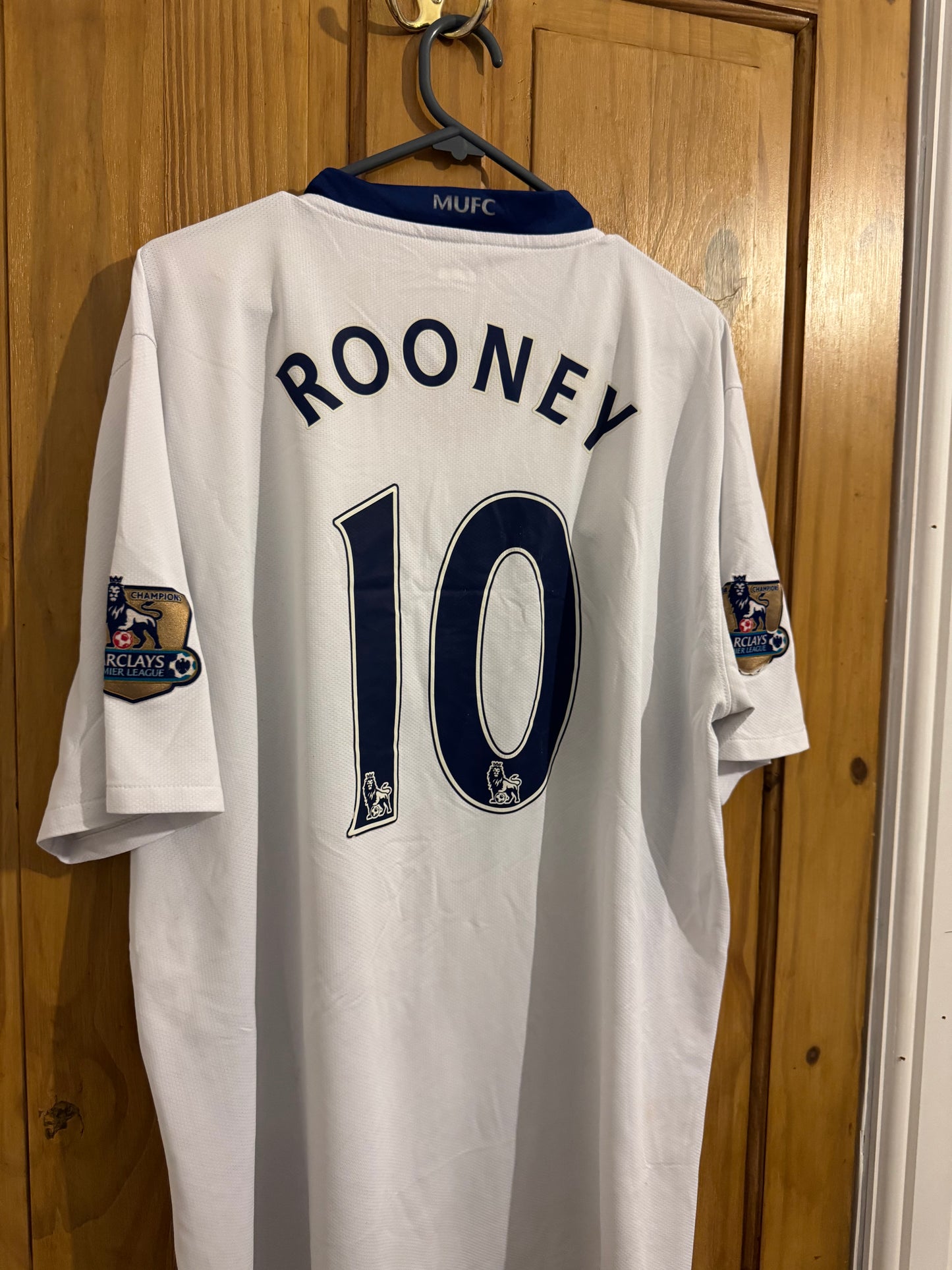 Manchester United Football Shirt - 2009 / 2010 - Third - XXL - #10 Wayne Rooney