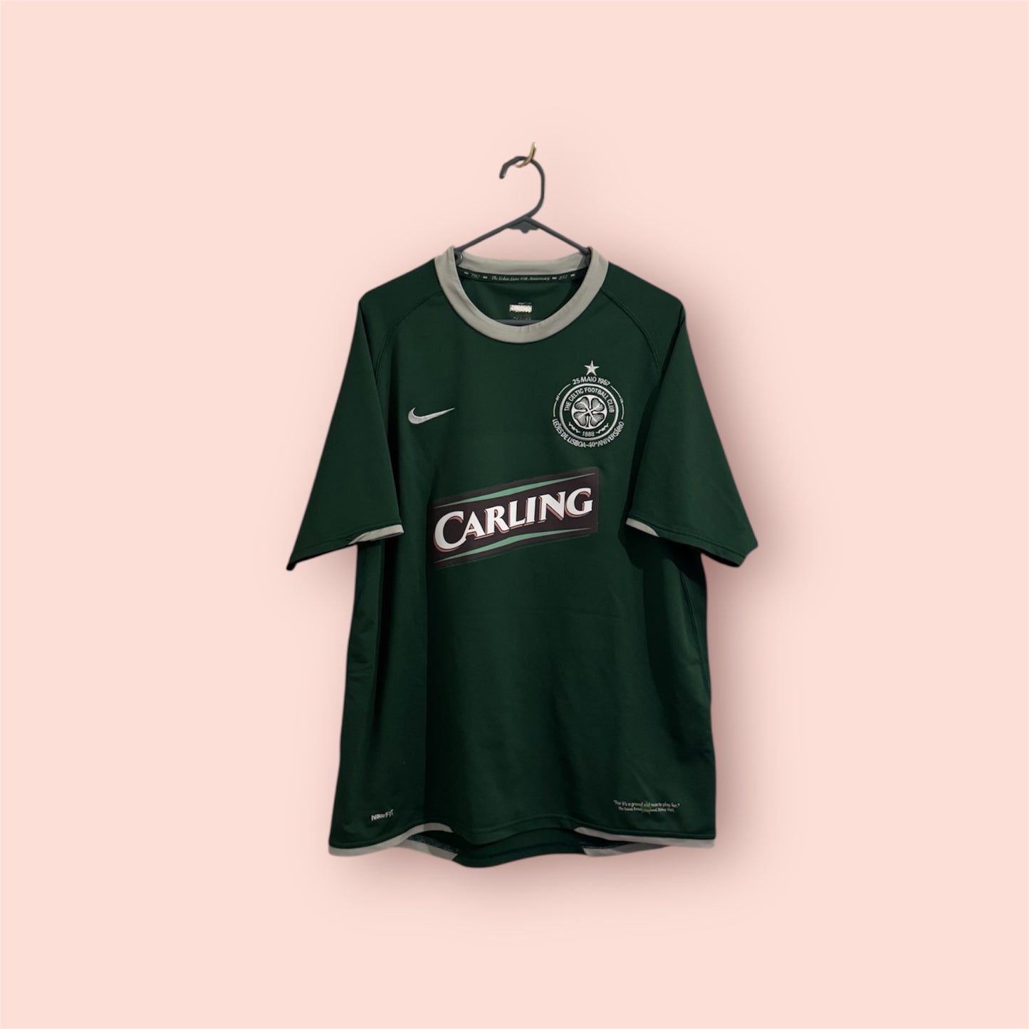 Celtic Football Shirt - 2007 / 2008 - Away - Large - #18 Massimo Donati