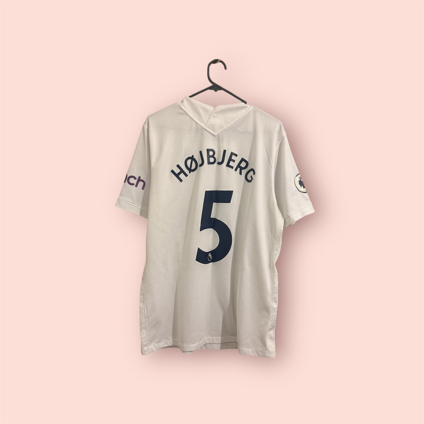 Tottenham Hotspur Football Shirt - 2021 / 2022 - Home - Large - #5 Hojbjerg