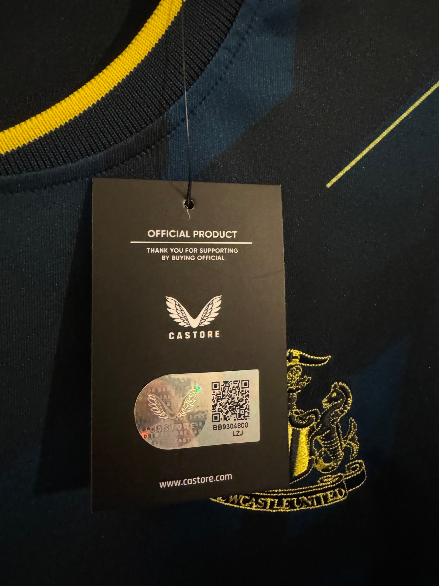 Newcastle Football Shirt - 2023 / 2024 - Third - XL - #4 Sven Botman - BNWT