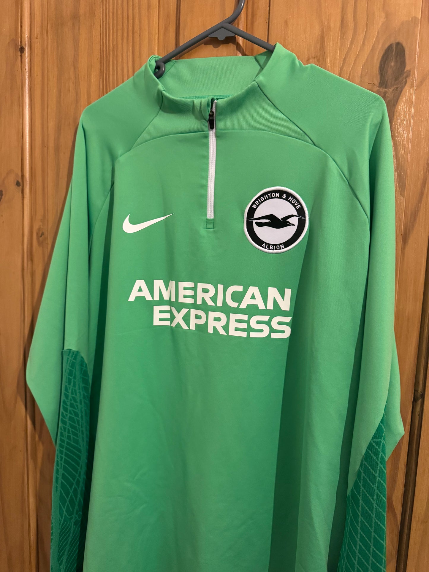 Brighton & Hove Albion Football Top - 2022 / 2023 / 2024 - 1/4 Zip - XL