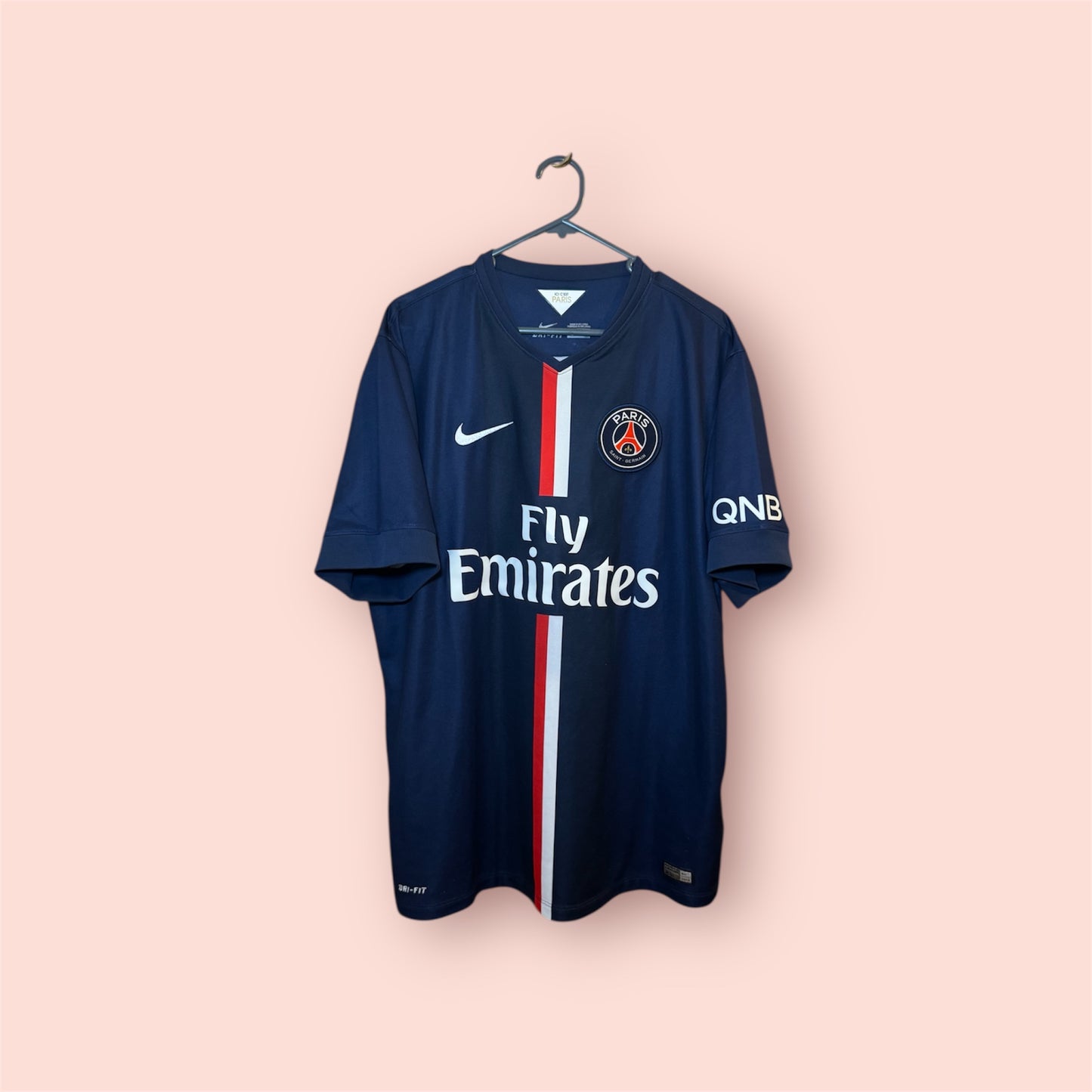 PSG Football Shirt - Paris Saint Germain - 2014 / 2015 - Home - XL - #10 Ibrahimovic