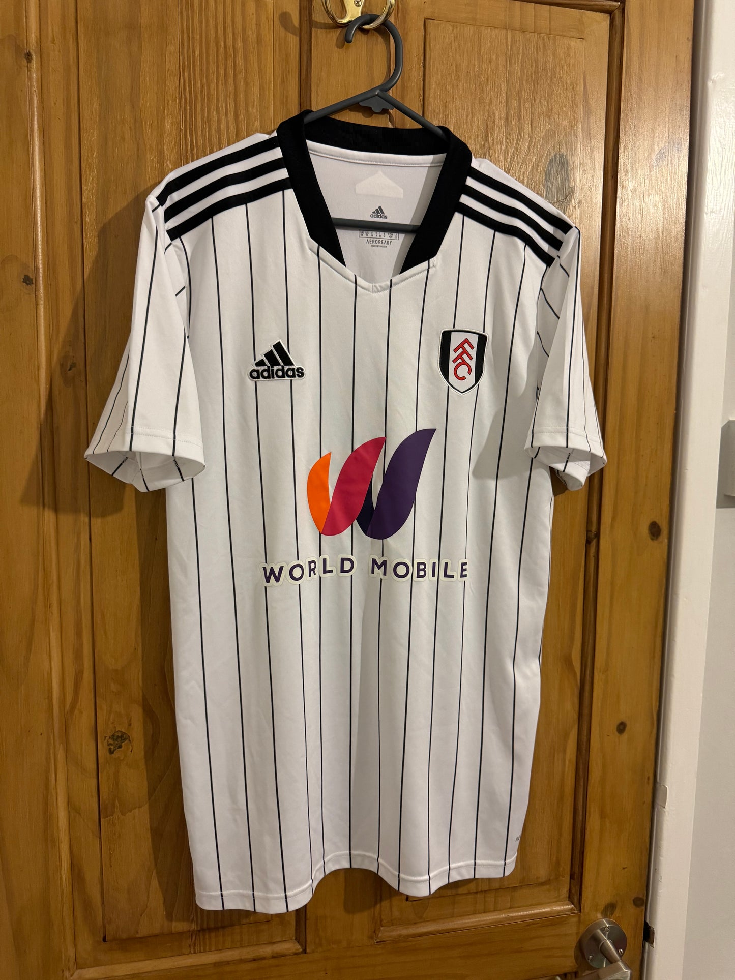 Fulham Football Shirt - 2021 / 2022 - Home - Medium