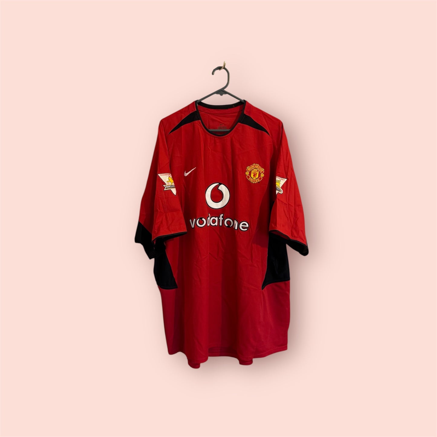 Manchester United Football Shirt - 2002 / 2003 / 2004 - Home - XXL - #10 Ruud van Nistelrooy