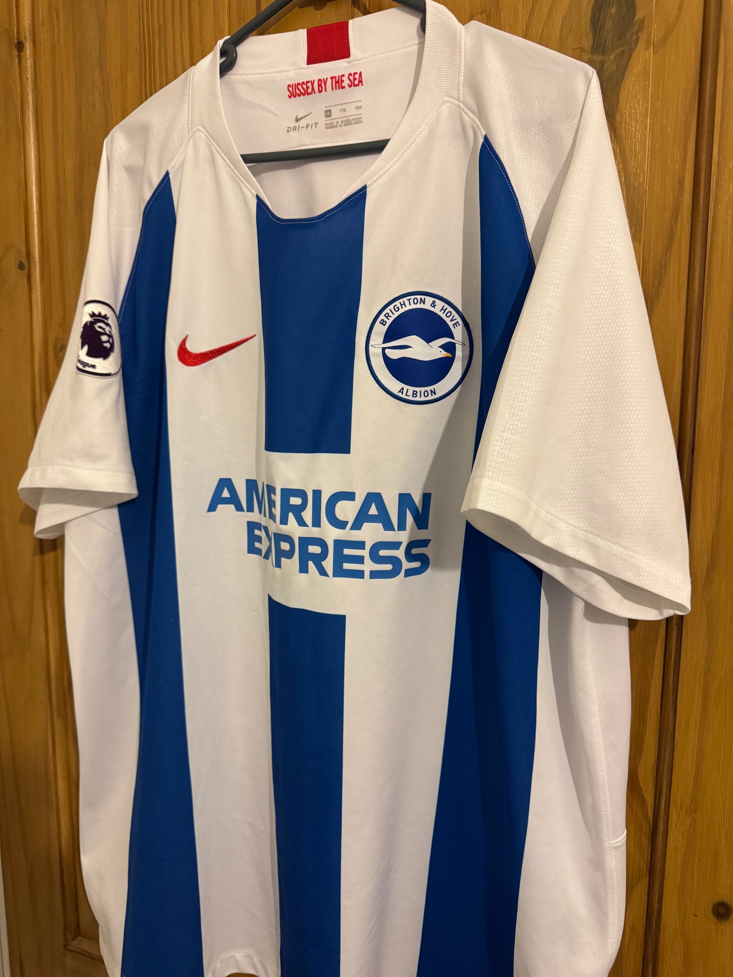 Brighton & Hove Albion Football Shirt - 2018 / 2019 - Home - XXL - Rare