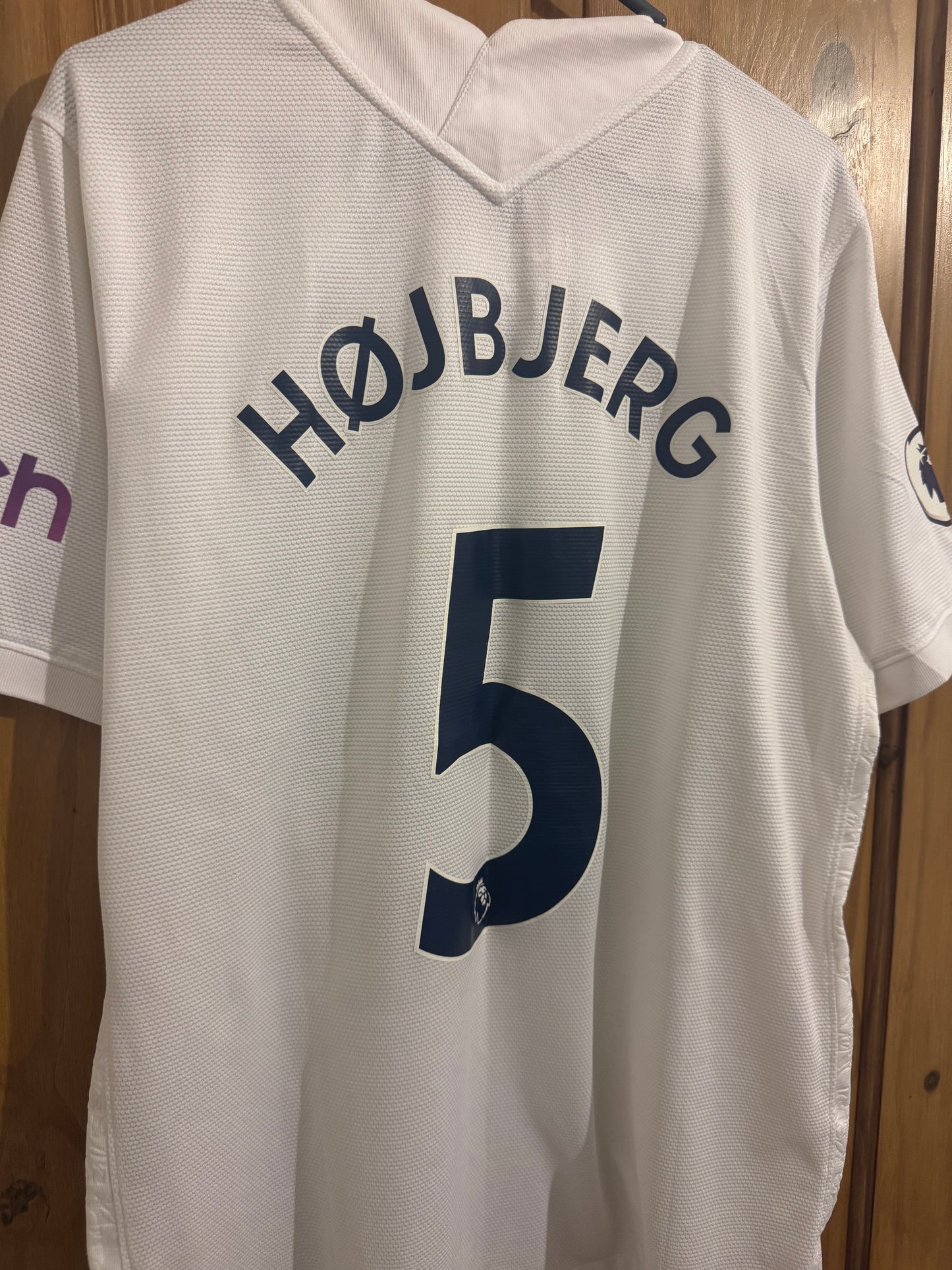 Tottenham Hotspur Football Shirt - 2021 / 2022 - Home - Large - #5 Hojbjerg