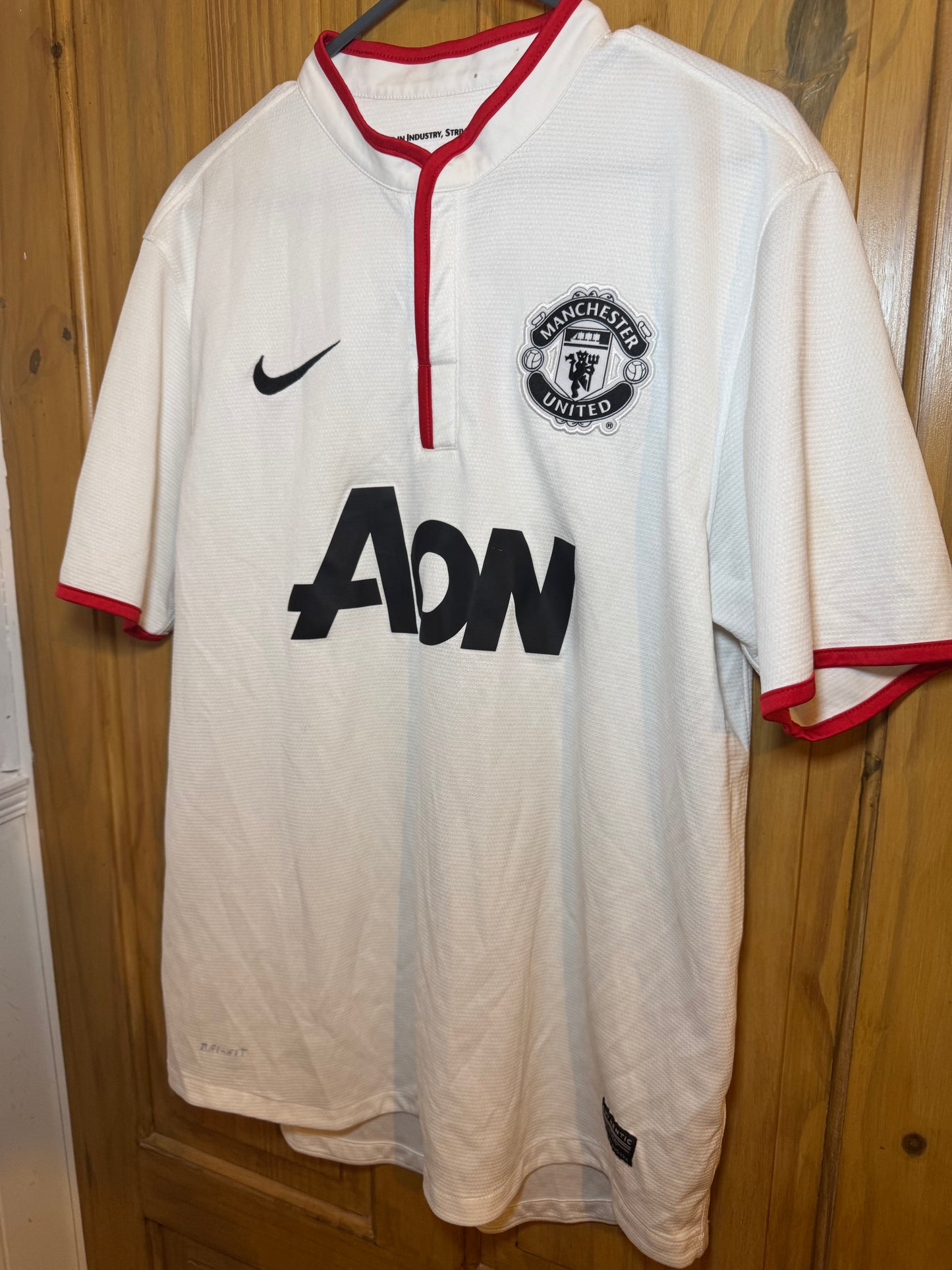 Manchester United Football Shirt - 2012 / 2013 - Away - Large - #10 Wayne Rooney
