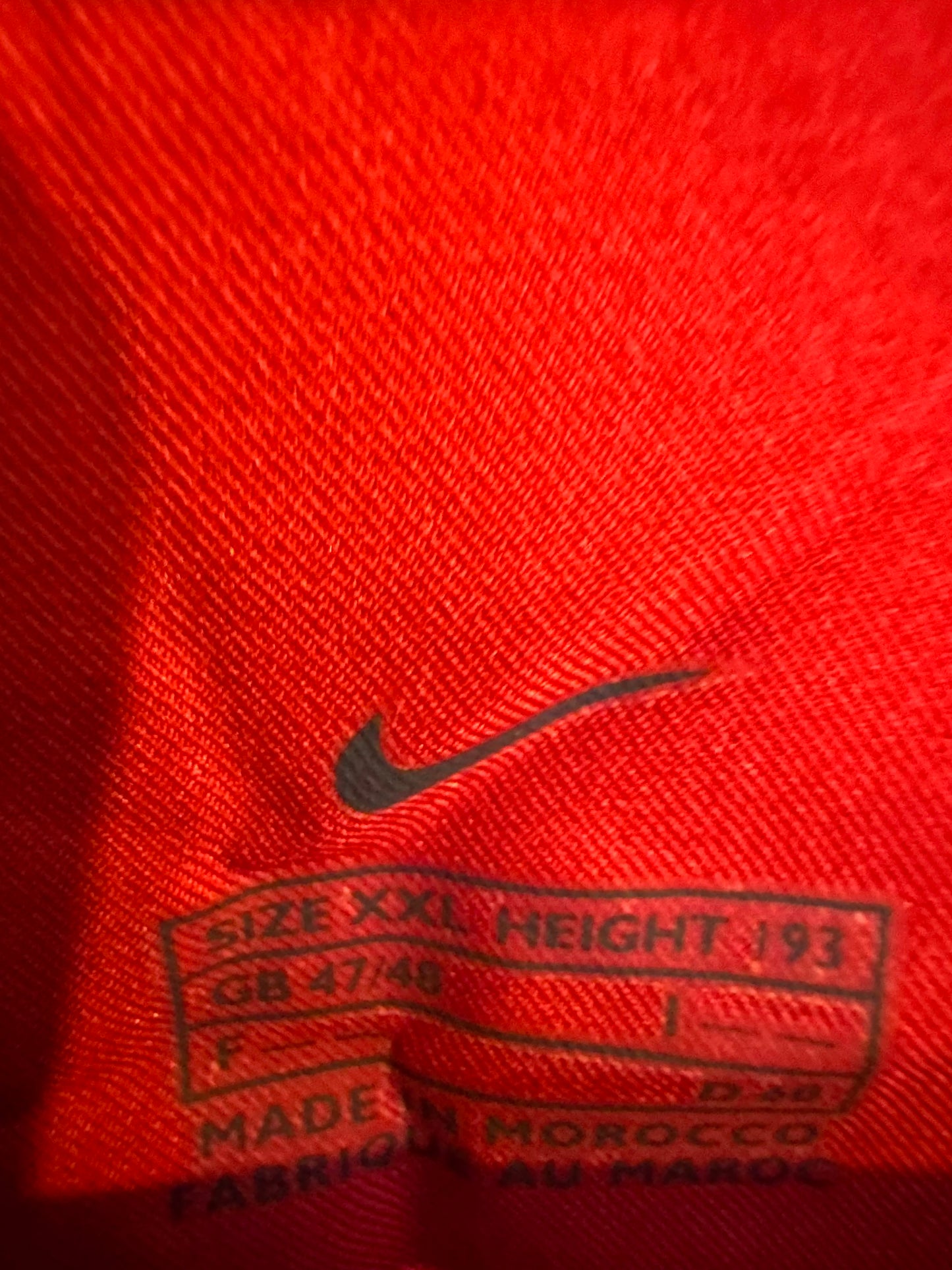 Manchester United Football Shirt - 2002 / 2003 / 2004 - Home - XXL - #10 Ruud van Nistelrooy