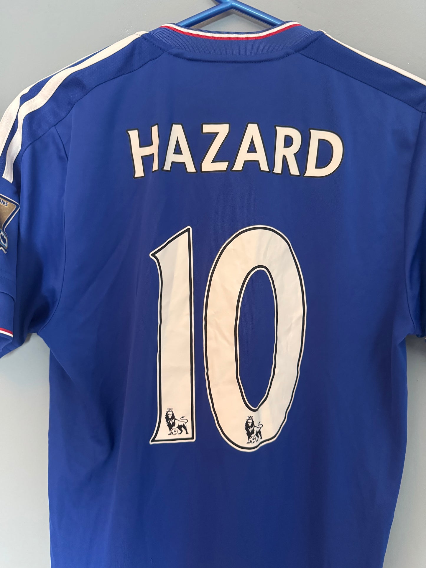 Chelsea Football Shirt - 2015 / 2016 - Home - Small - #10 Eden Hazard