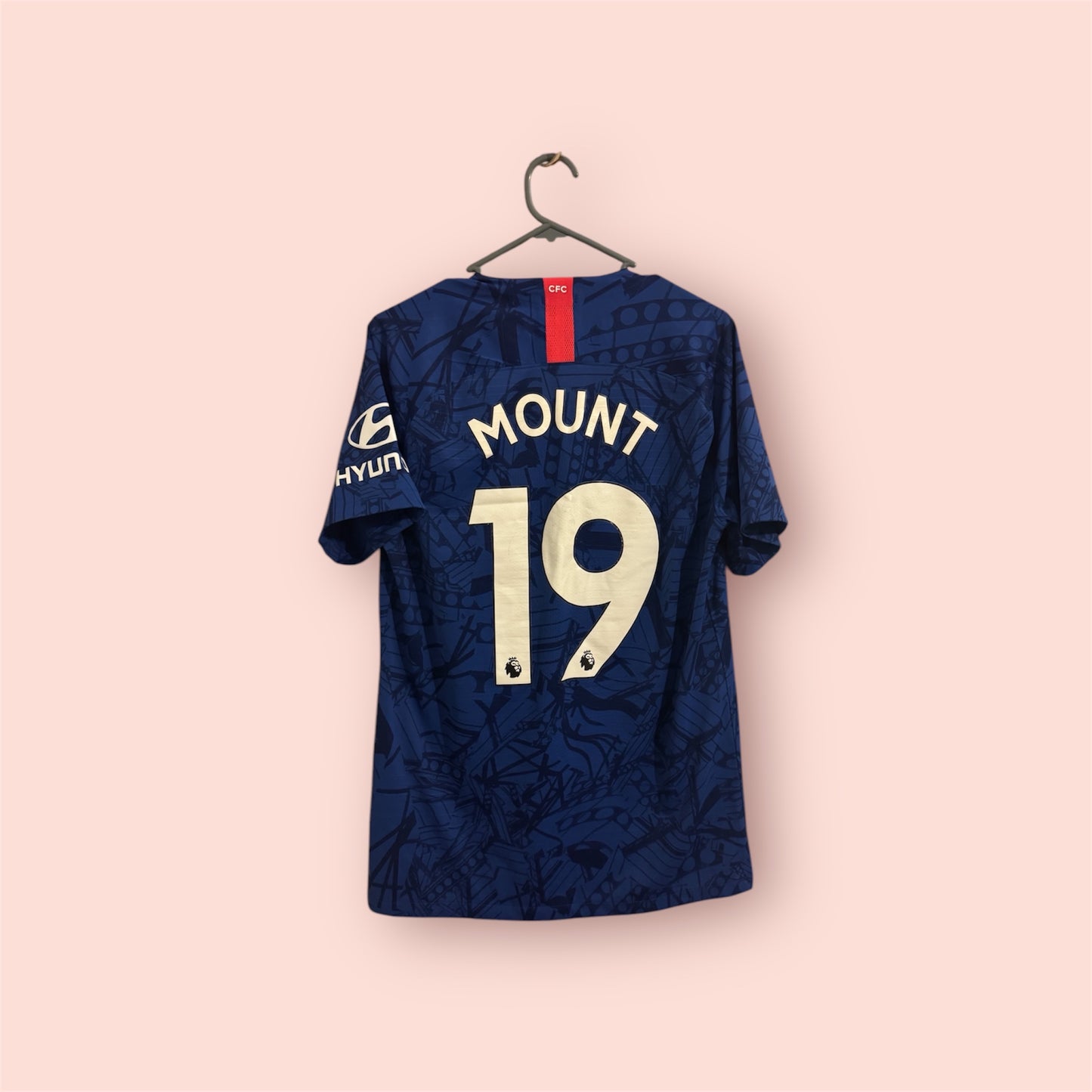 Chelsea Football Shirt - 2019 / 2020 - Home - Medium - #19 Mount - VaporKnit