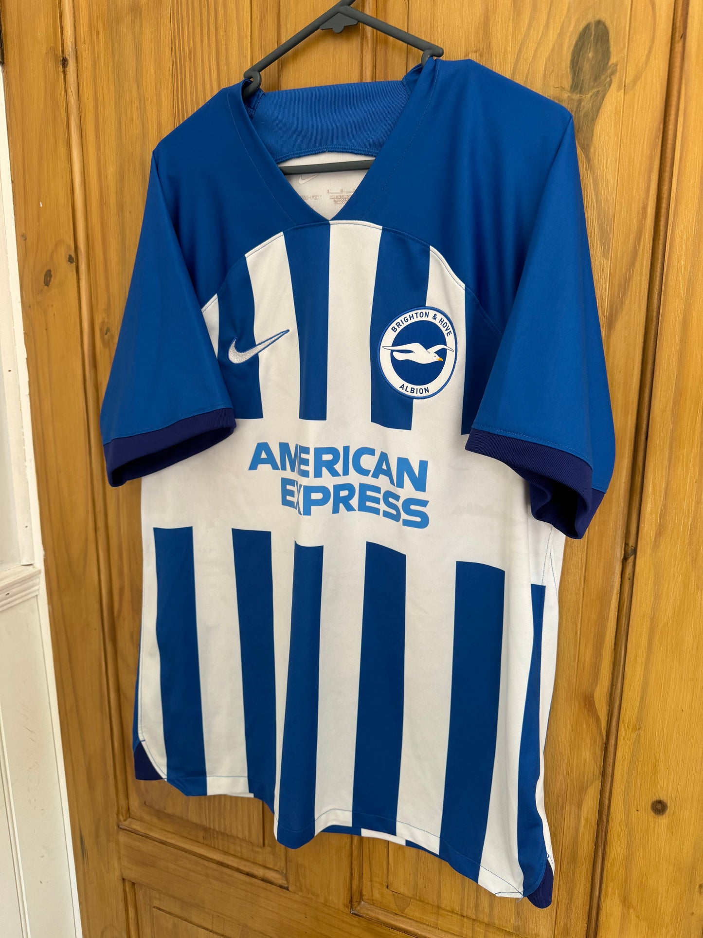 Brighton & Hove Albion Football Shirt - 2023 / 2024 - Home - Large