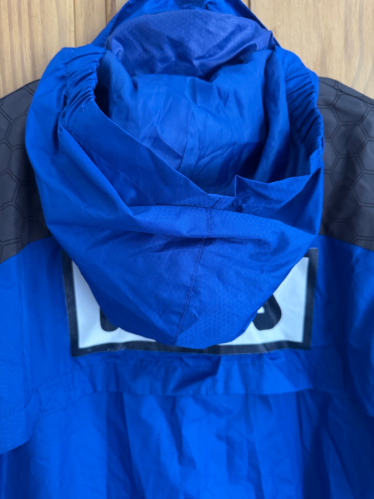 Luton Town Football Coat - 2013 / 2014 / 2015 - Training Hooded Jacket - Medium