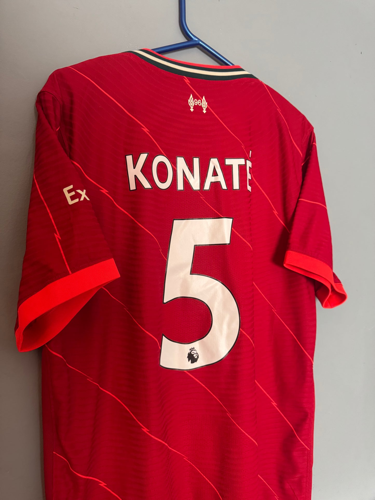 Liverpool Football Shirt - 2021 / 2022 - Home - XL - Dri Fit Adv - #5 Konate