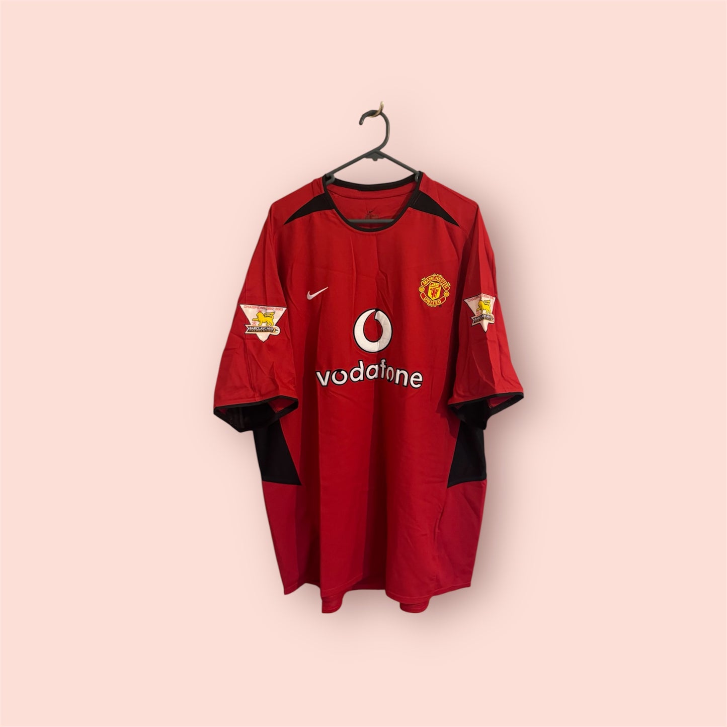 Manchester United Football Shirt - 2002 / 2003 / 2004 - Home - XXL - #10 Ruud van Nistelrooy