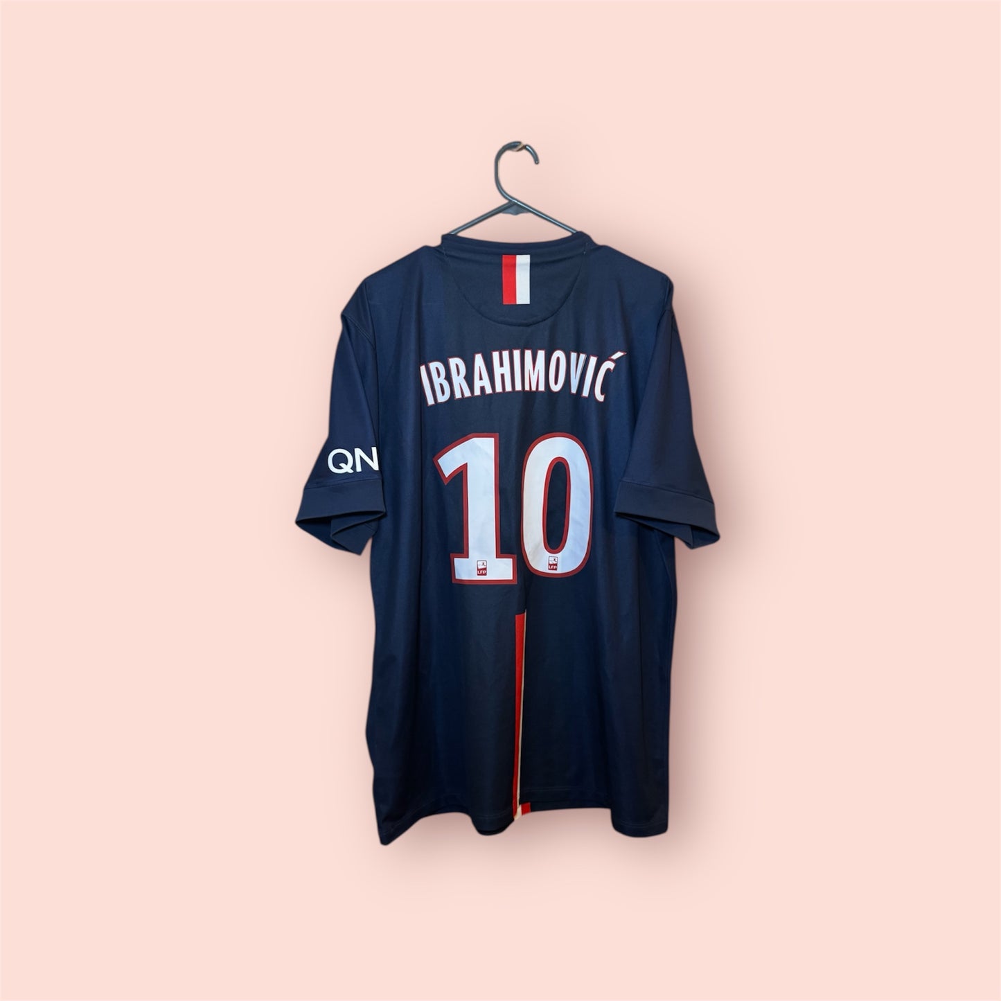PSG Football Shirt - Paris Saint Germain - 2014 / 2015 - Home - XL - #10 Ibrahimovic