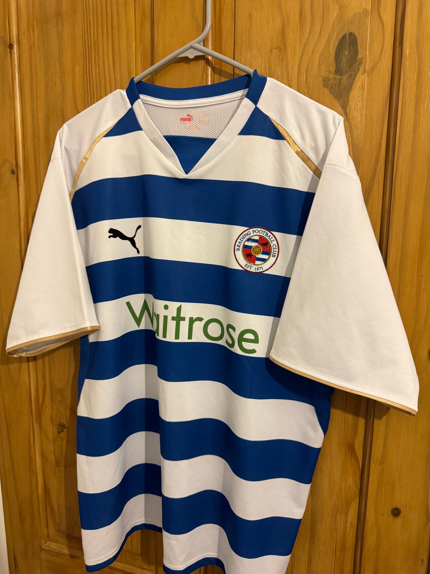 Reading Football Shirt - 2008 / 2009 - Home - Large