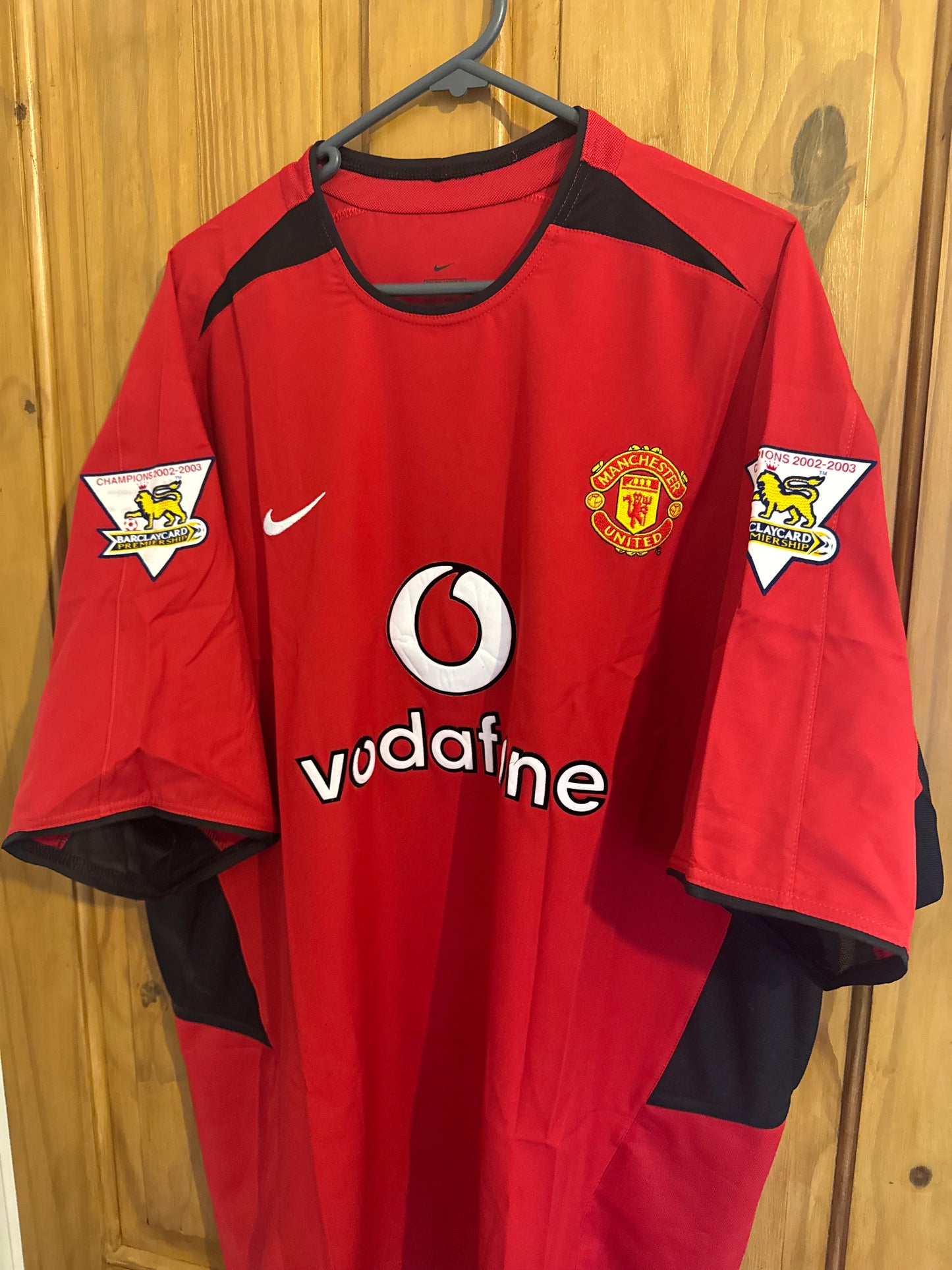 Manchester United Football Shirt - 2002 / 2003 / 2004 - Home - XXL - #10 Ruud van Nistelrooy