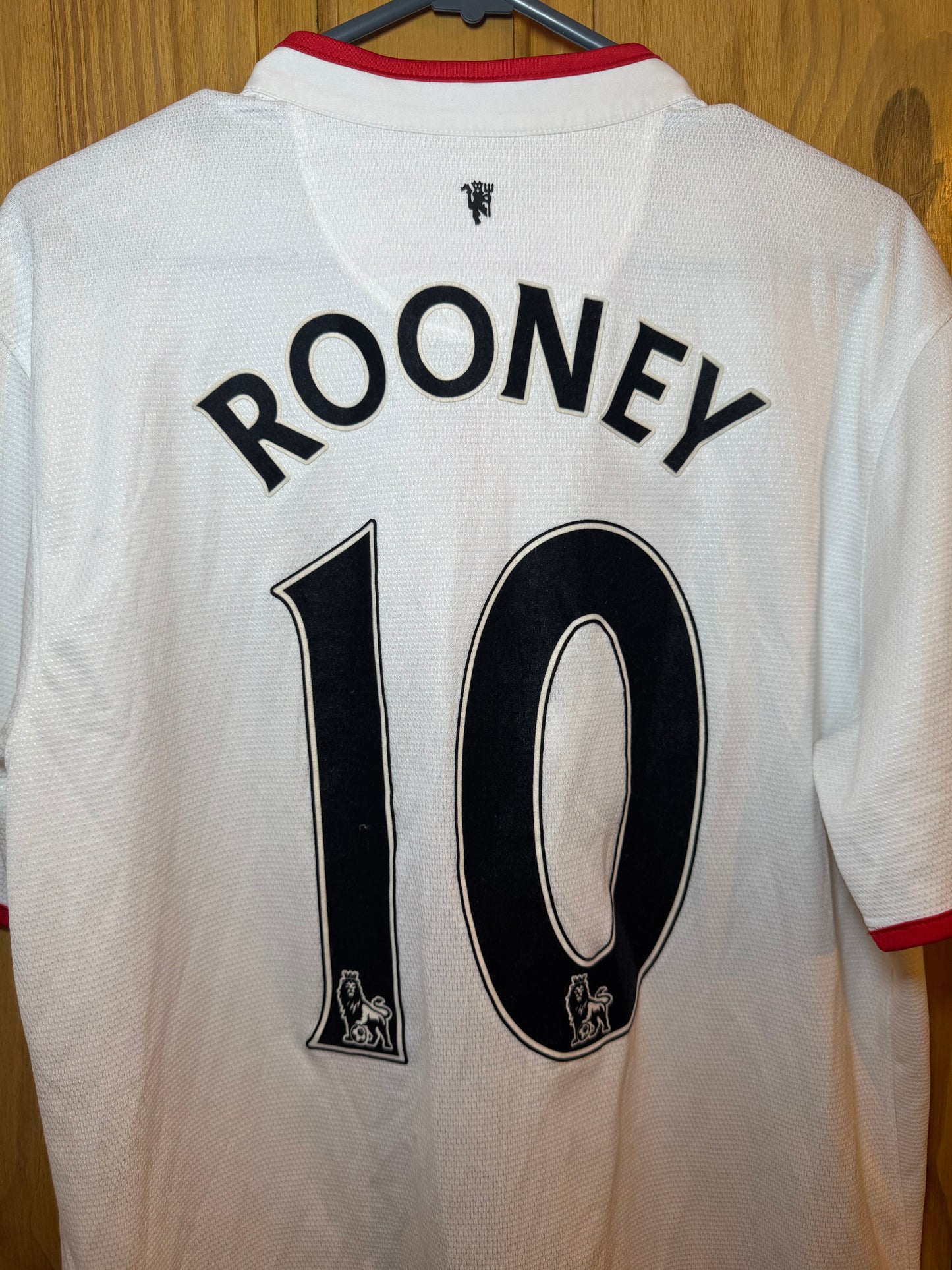 Manchester United Football Shirt - 2012 / 2013 - Away - Large - #10 Wayne Rooney